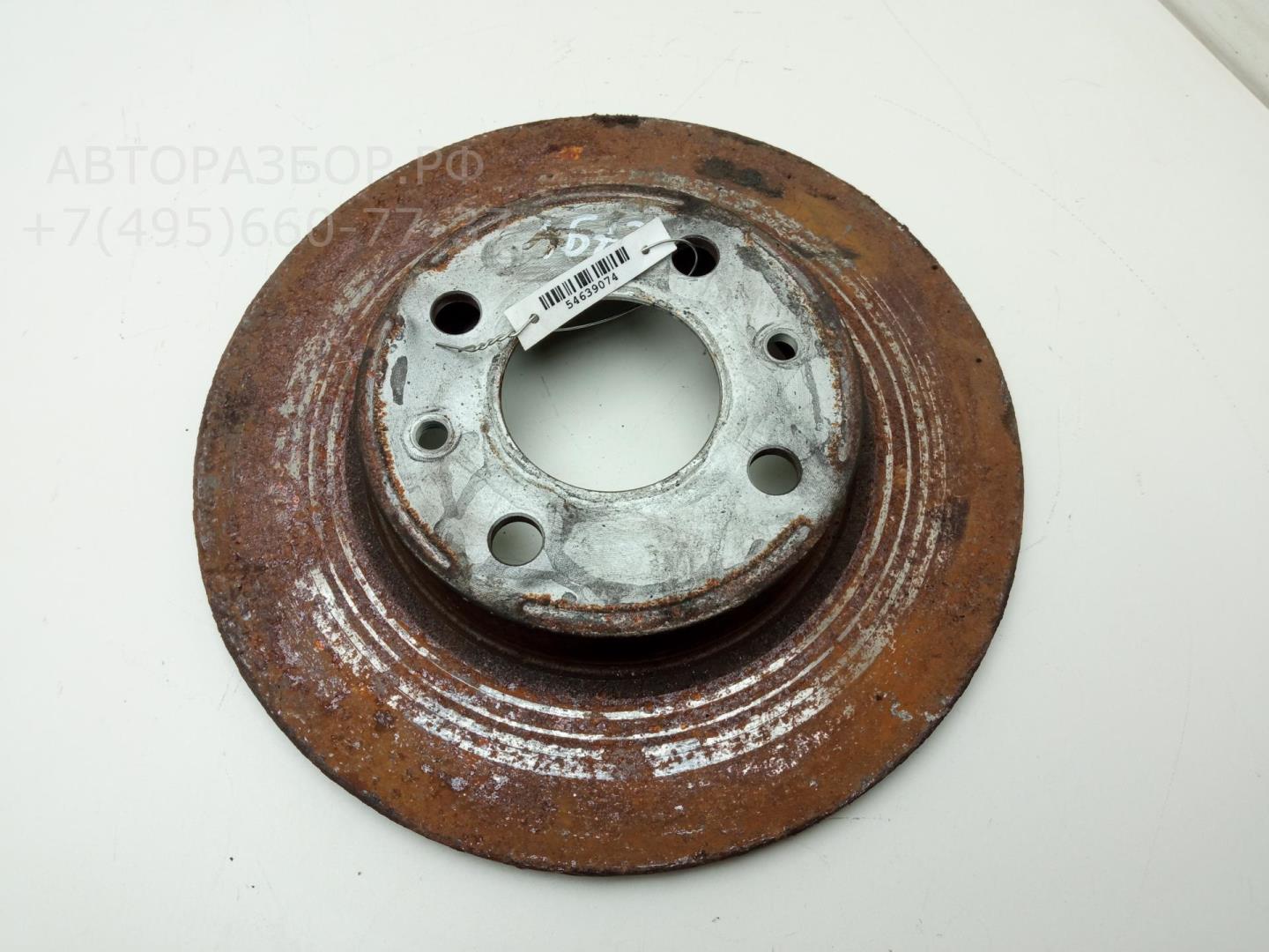 Диск тормозной передний вентилируемый