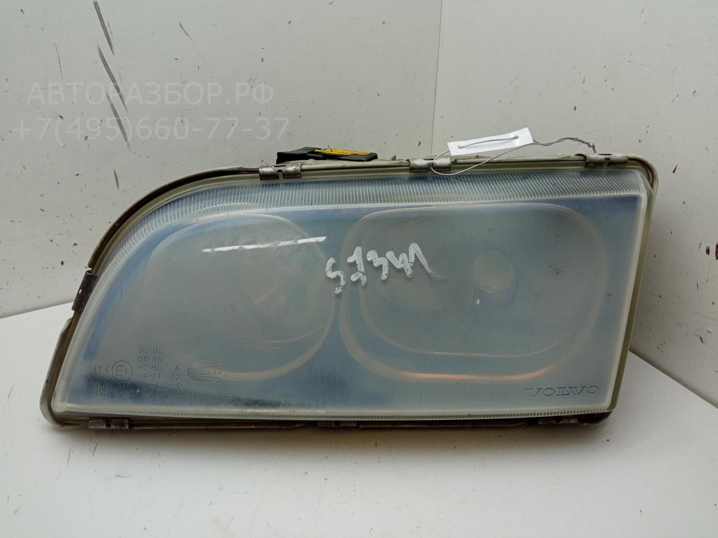 Фара левая для S40 1995-2004