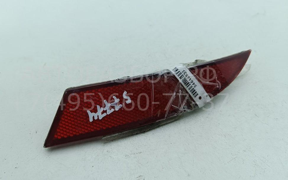 Отражатель в бампер задний левый