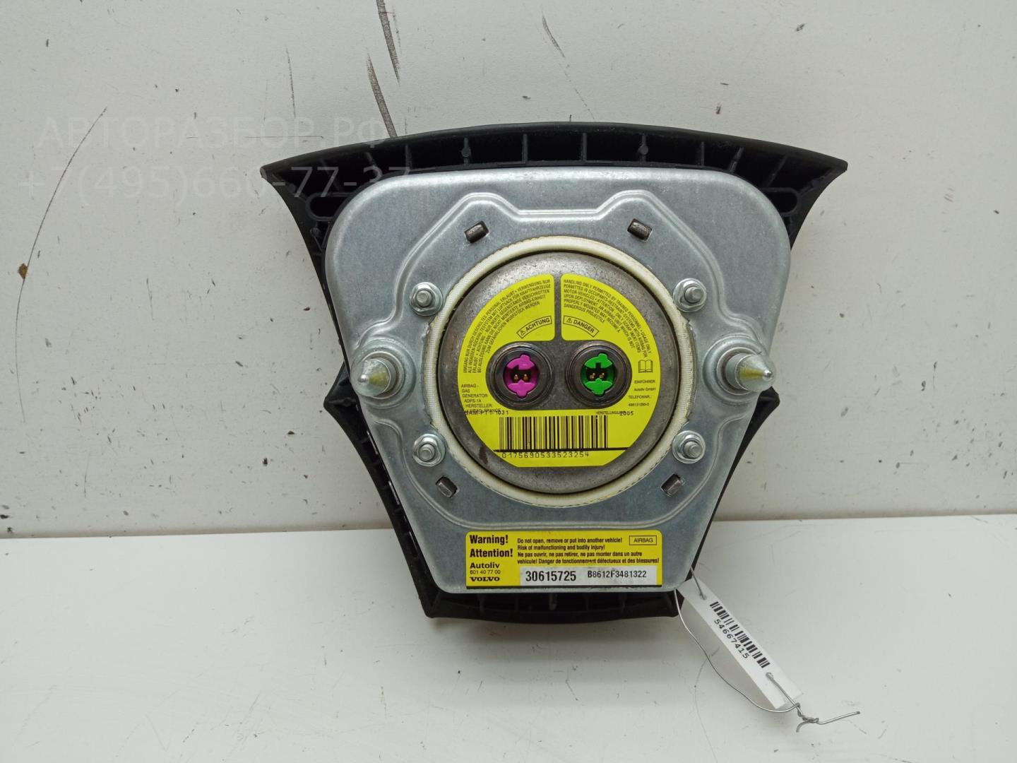 Подушка безопасности в рулевое колесо