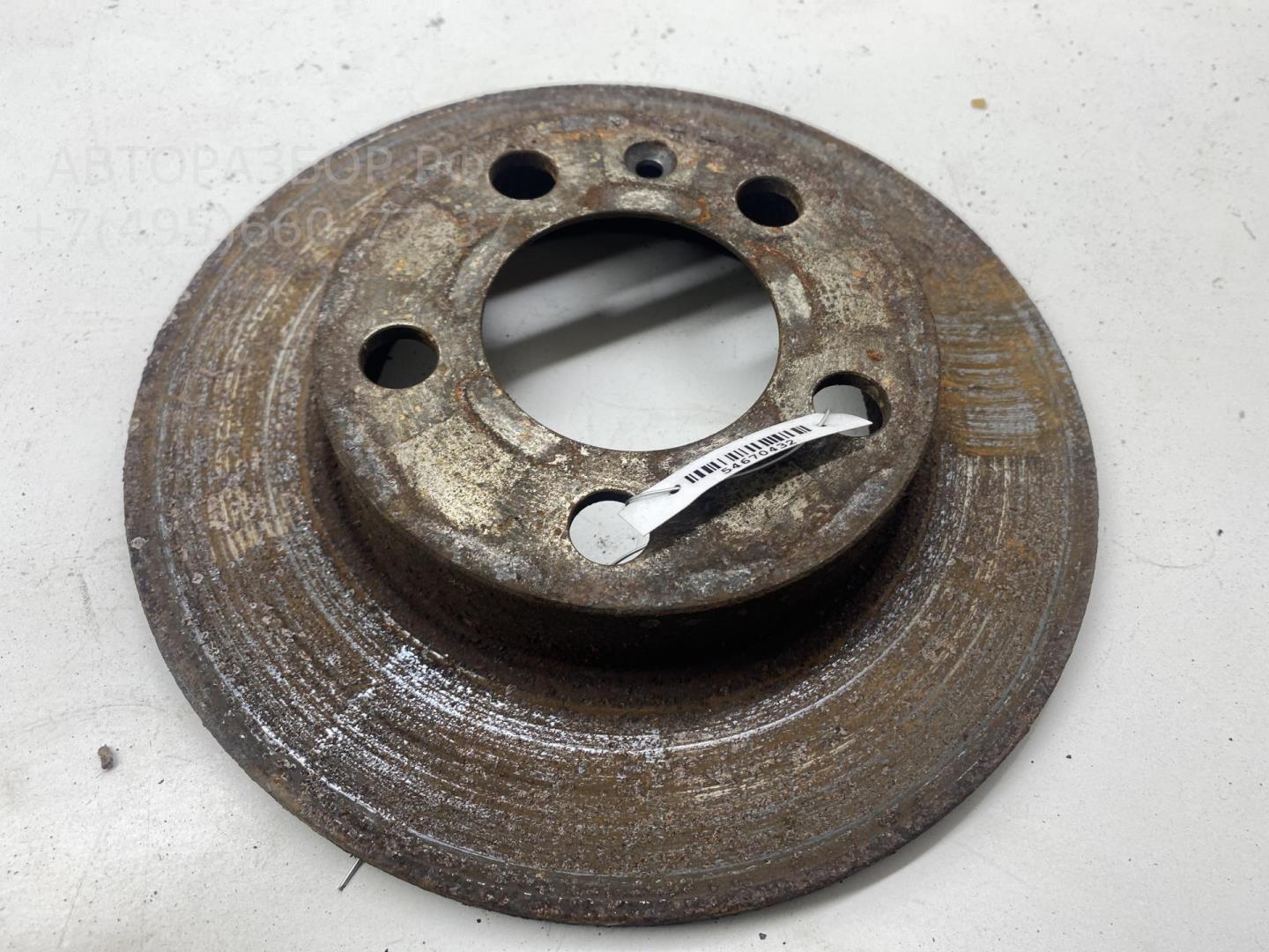 Диск тормозной задний