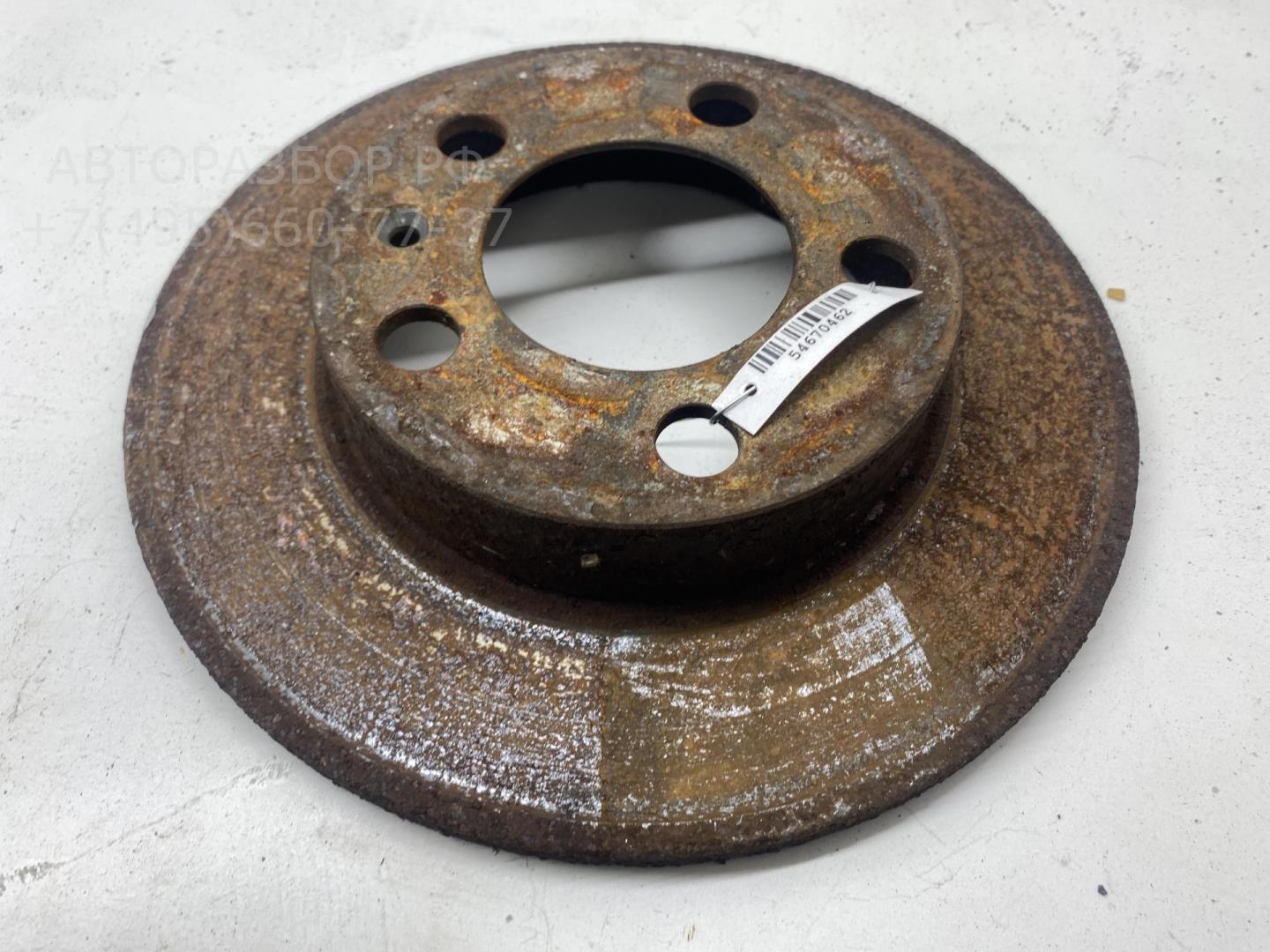 Диск тормозной задний
