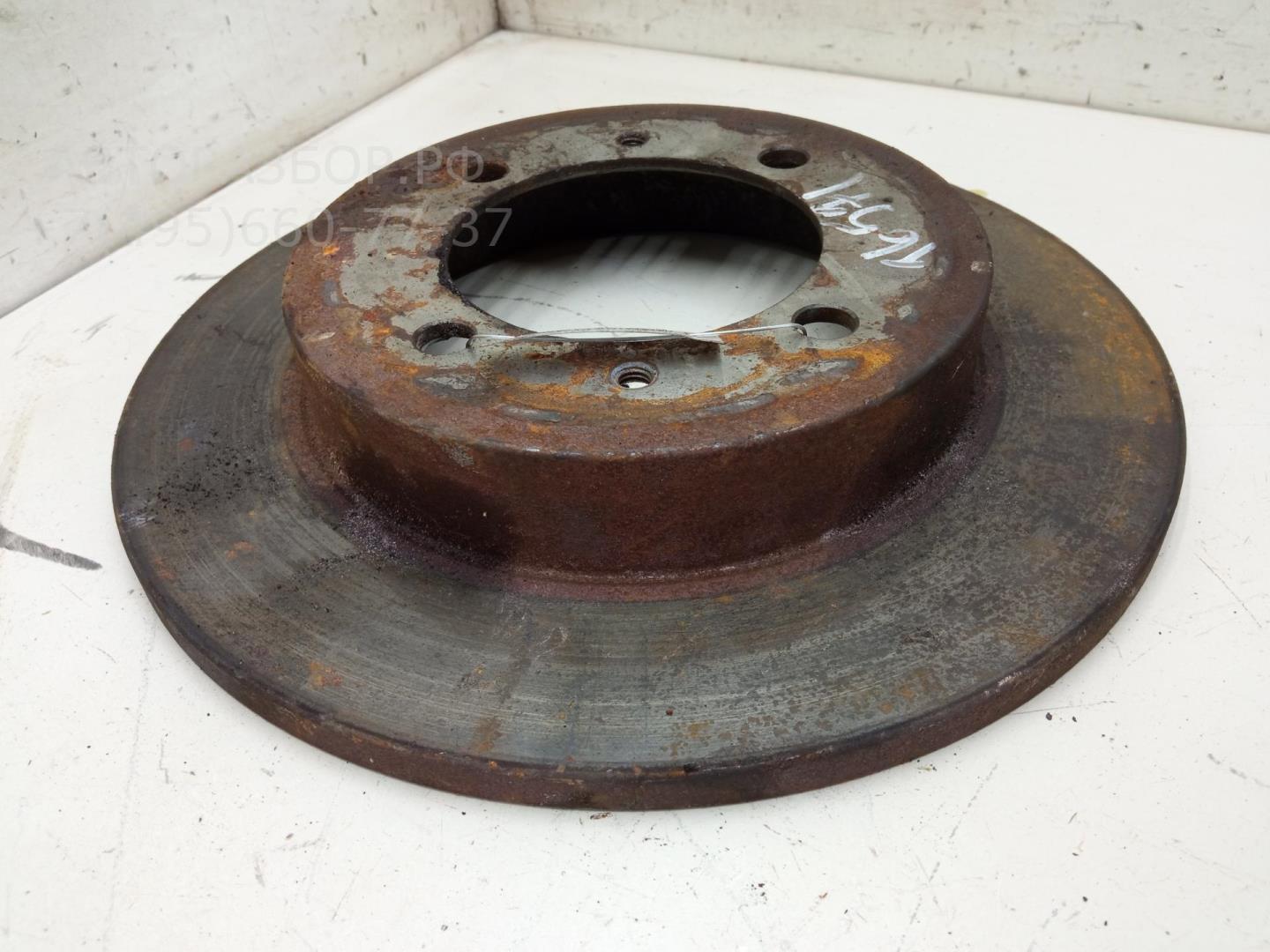 Диск тормозной задний
