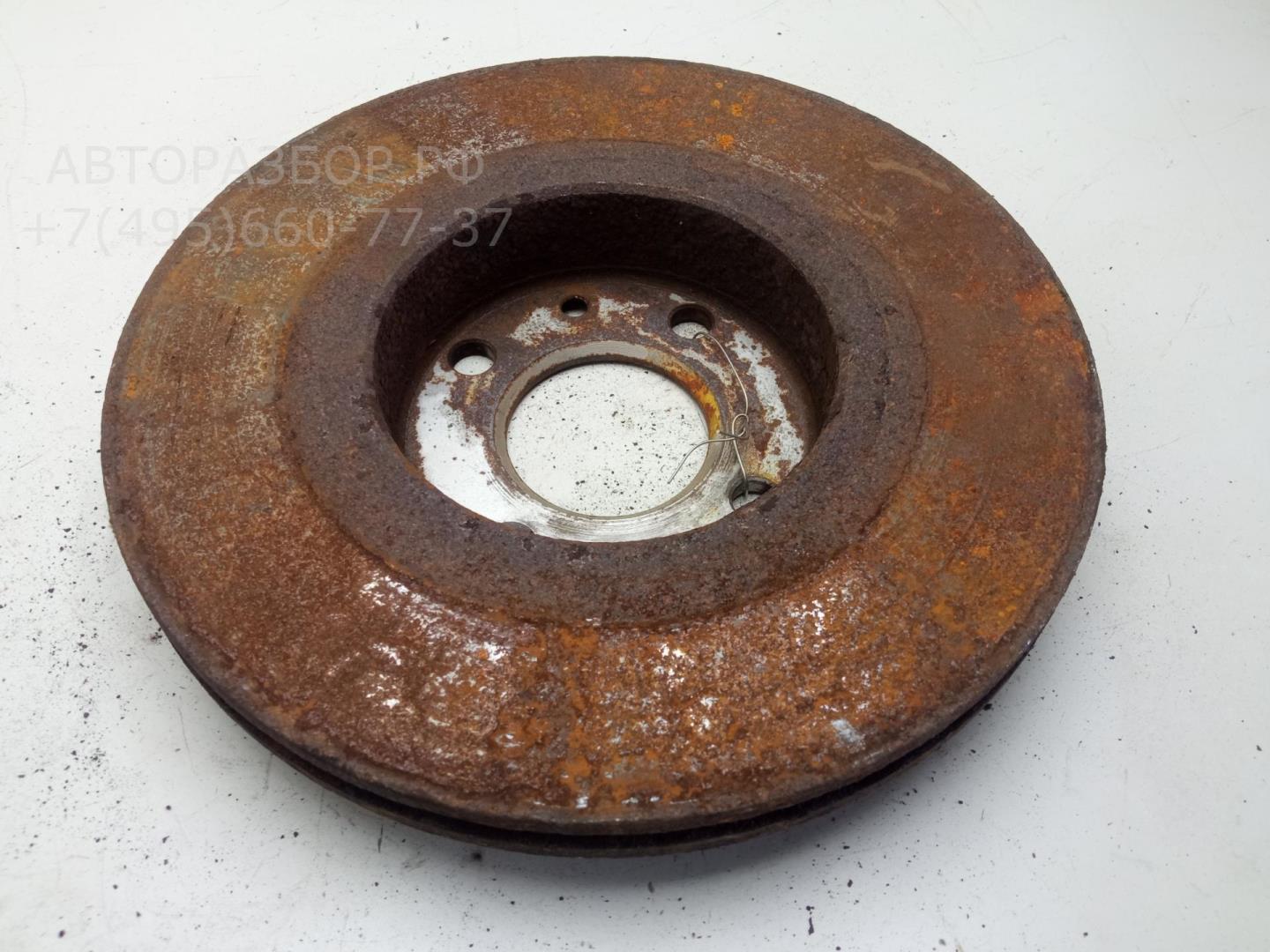 Диск тормозной передний вентилируемый