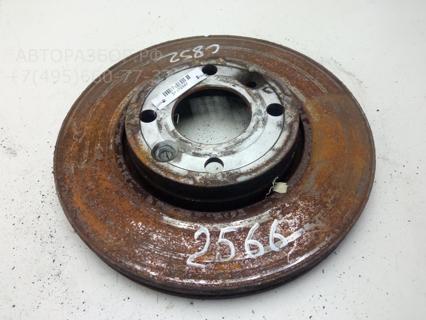 Диск тормозной передний вентилируемый