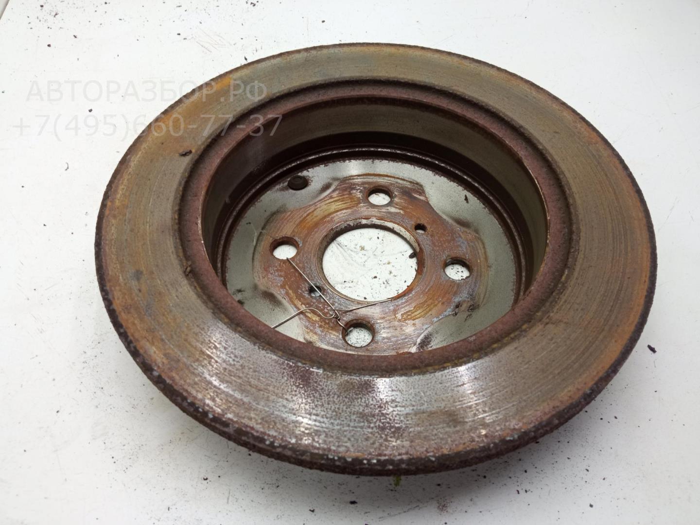 Диск тормозной задний