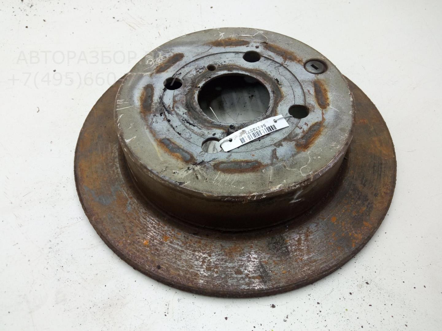 Диск тормозной задний