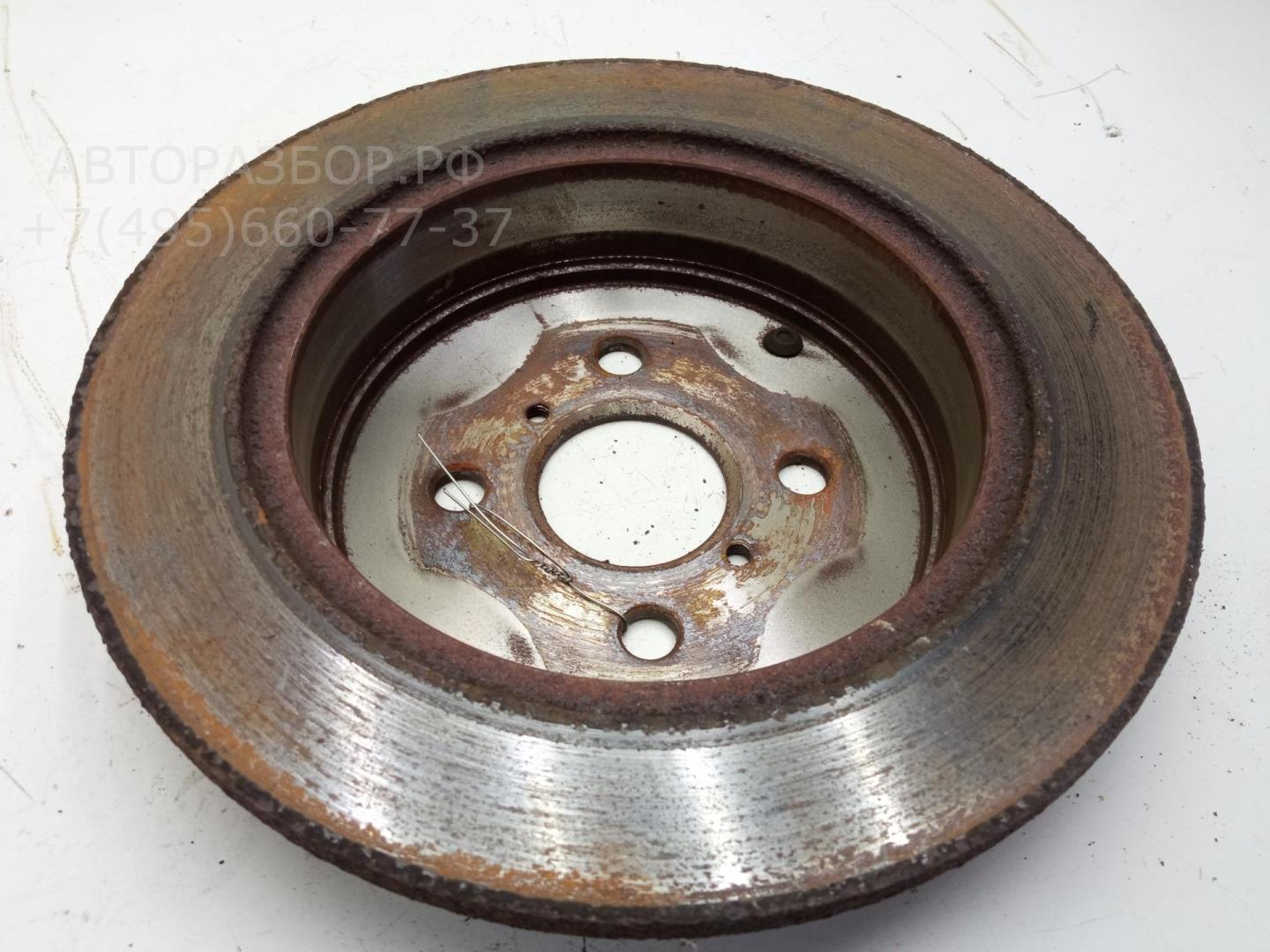 Диск тормозной задний