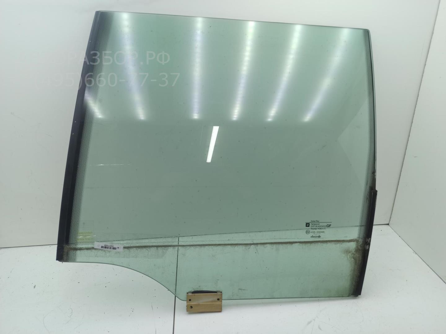 Стекло двери задней левой