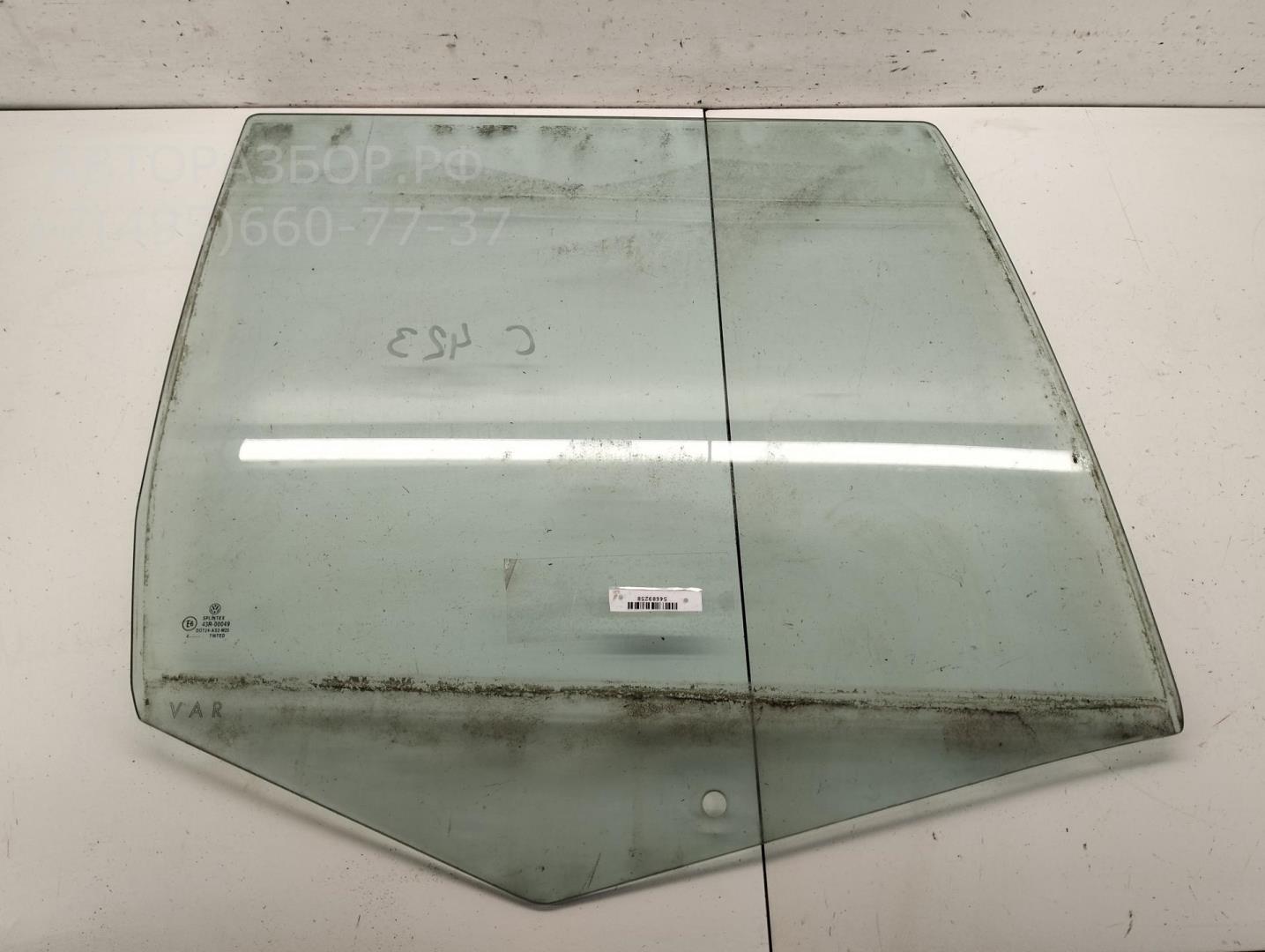 Стекло двери задней правой