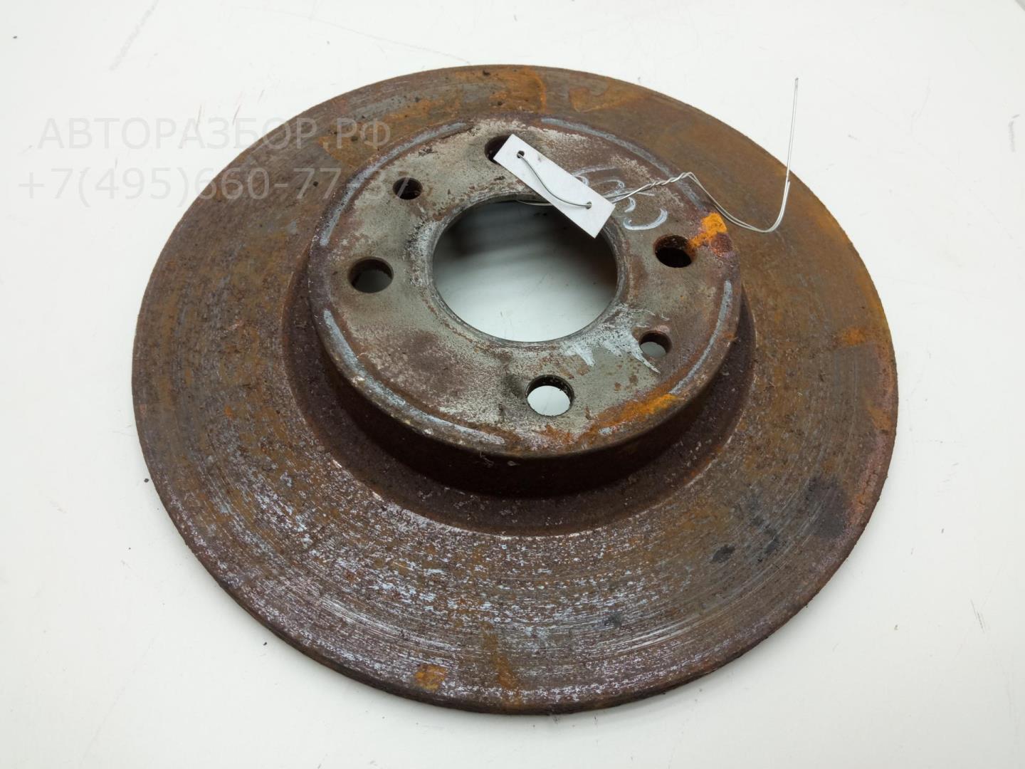 Диск тормозной передний вентилируемый