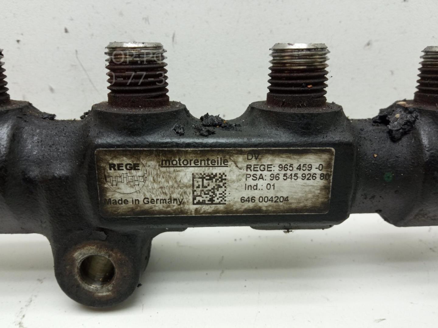 Рейка топливная (рампа)