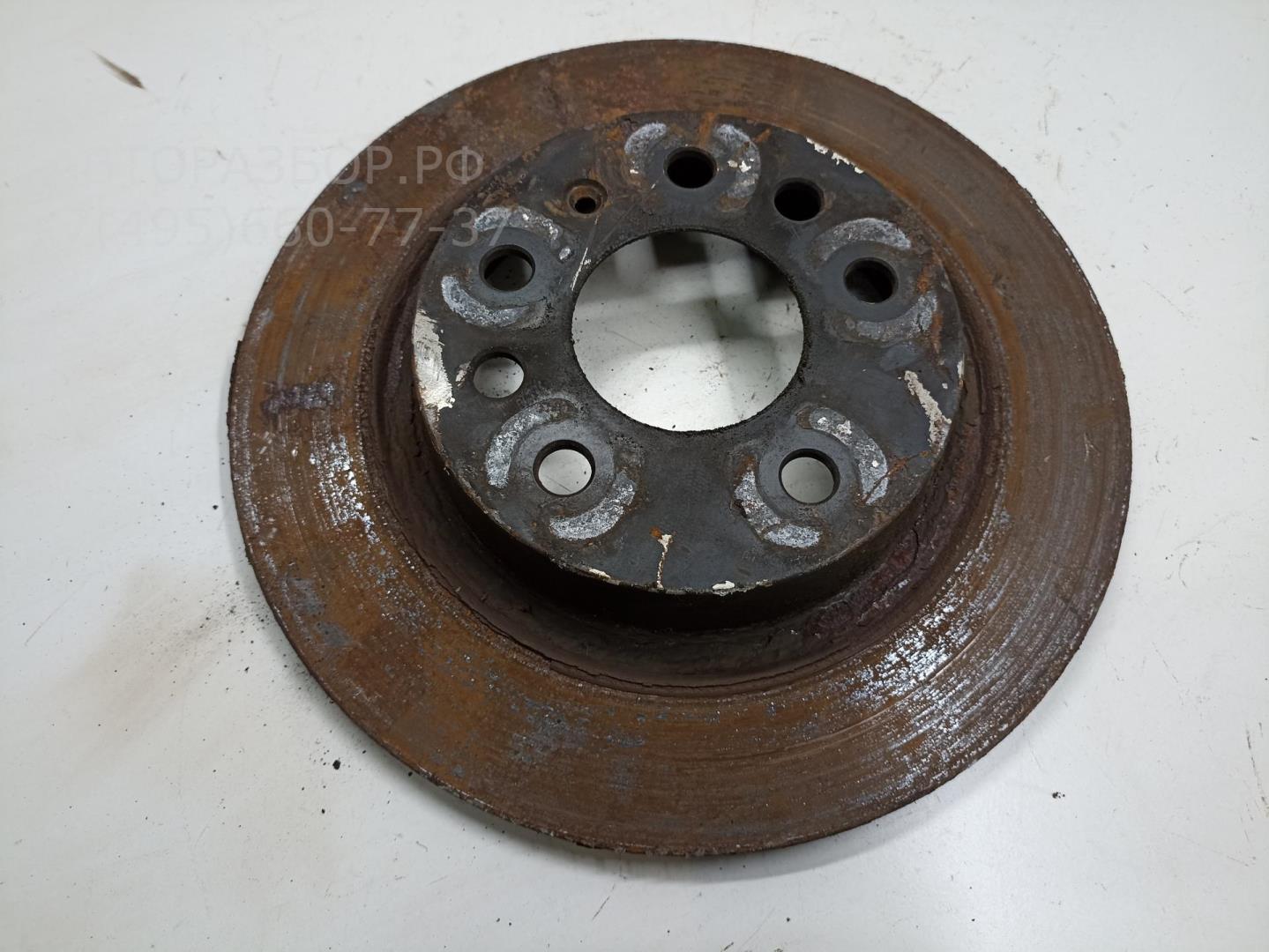 Диск тормозной задний