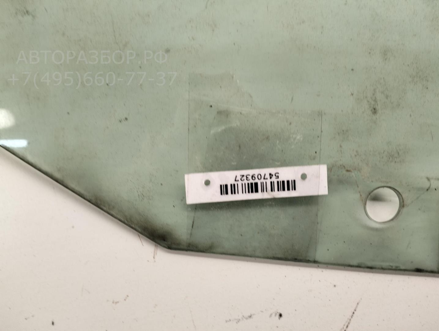 Стекло двери задней левой