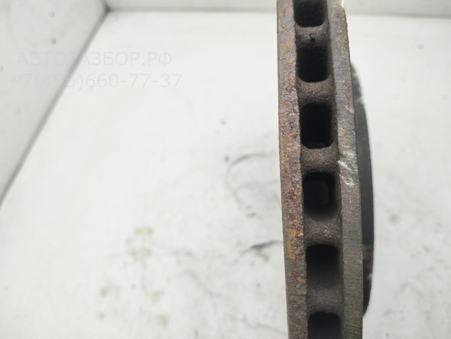 Диск тормозной передний вентилируемый