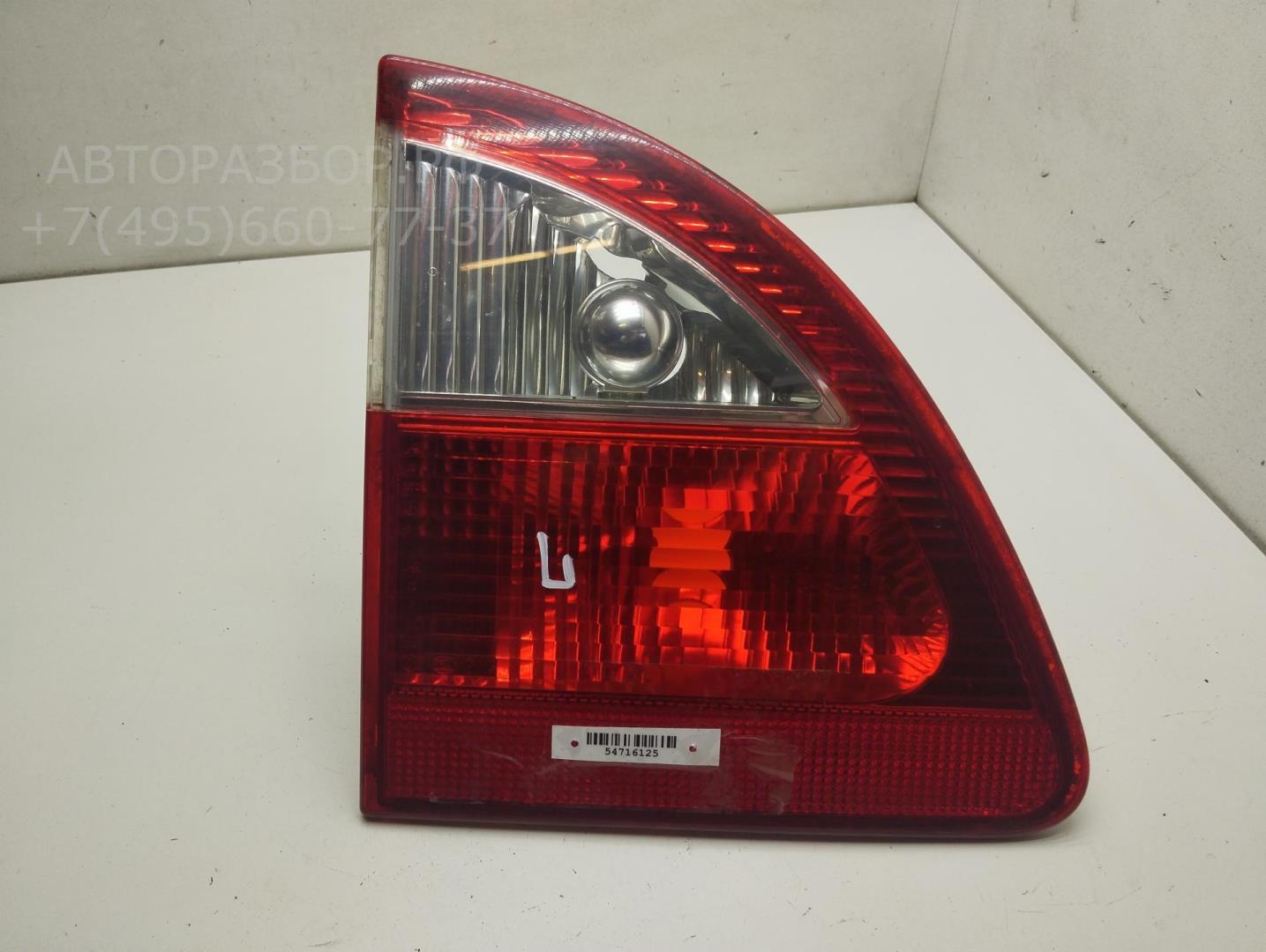 Фонарь задний внутренний левый