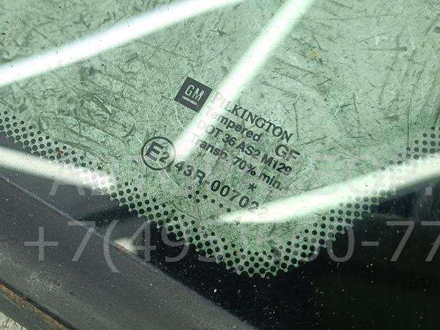 Стекло кузовное глухое правое