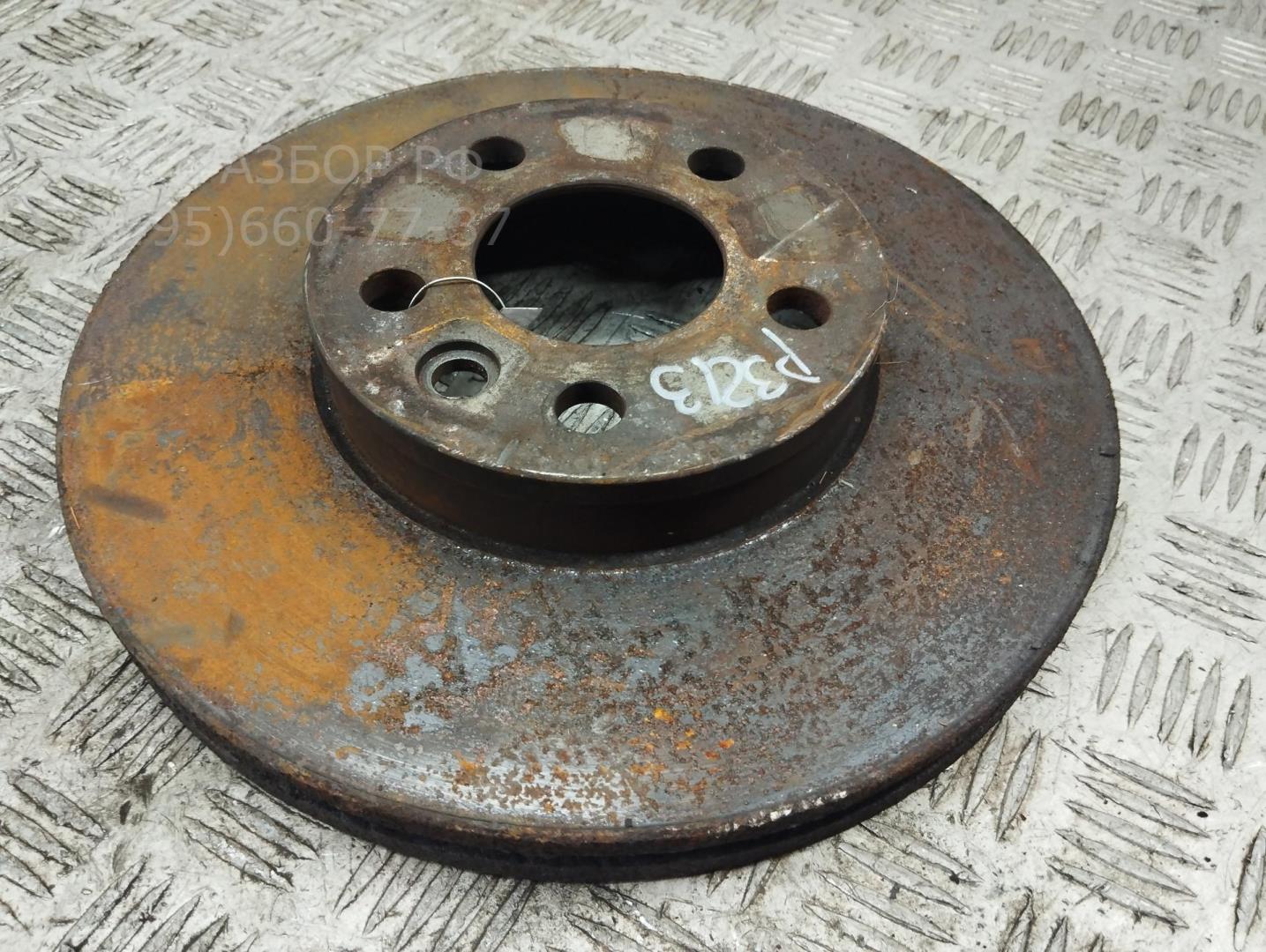 Диск тормозной передний вентилируемый