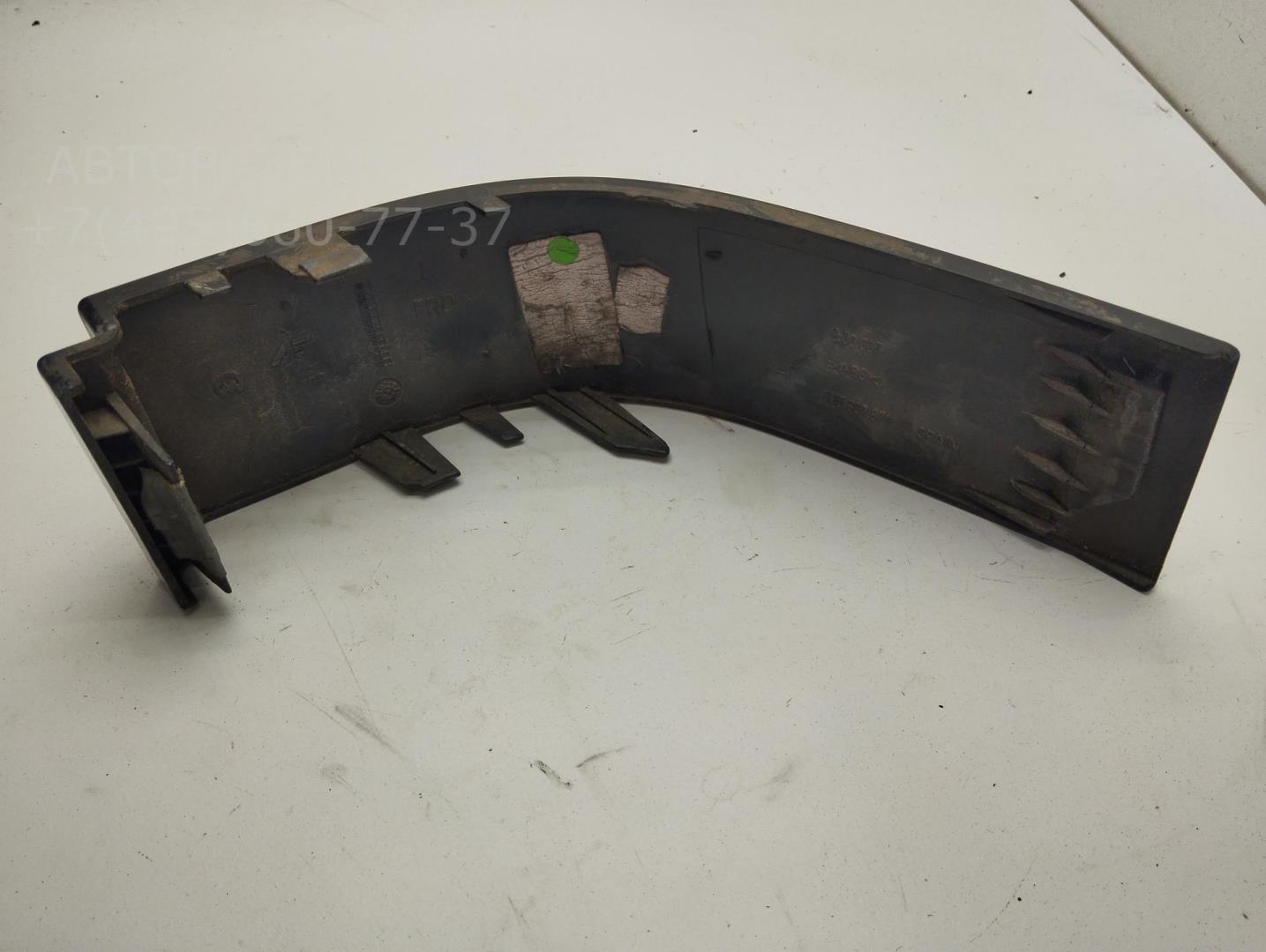 Планка под фару левая