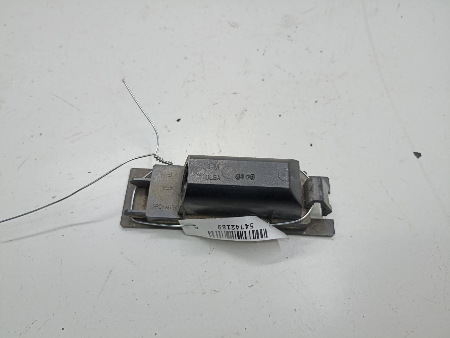 Фонарь подсветки номера