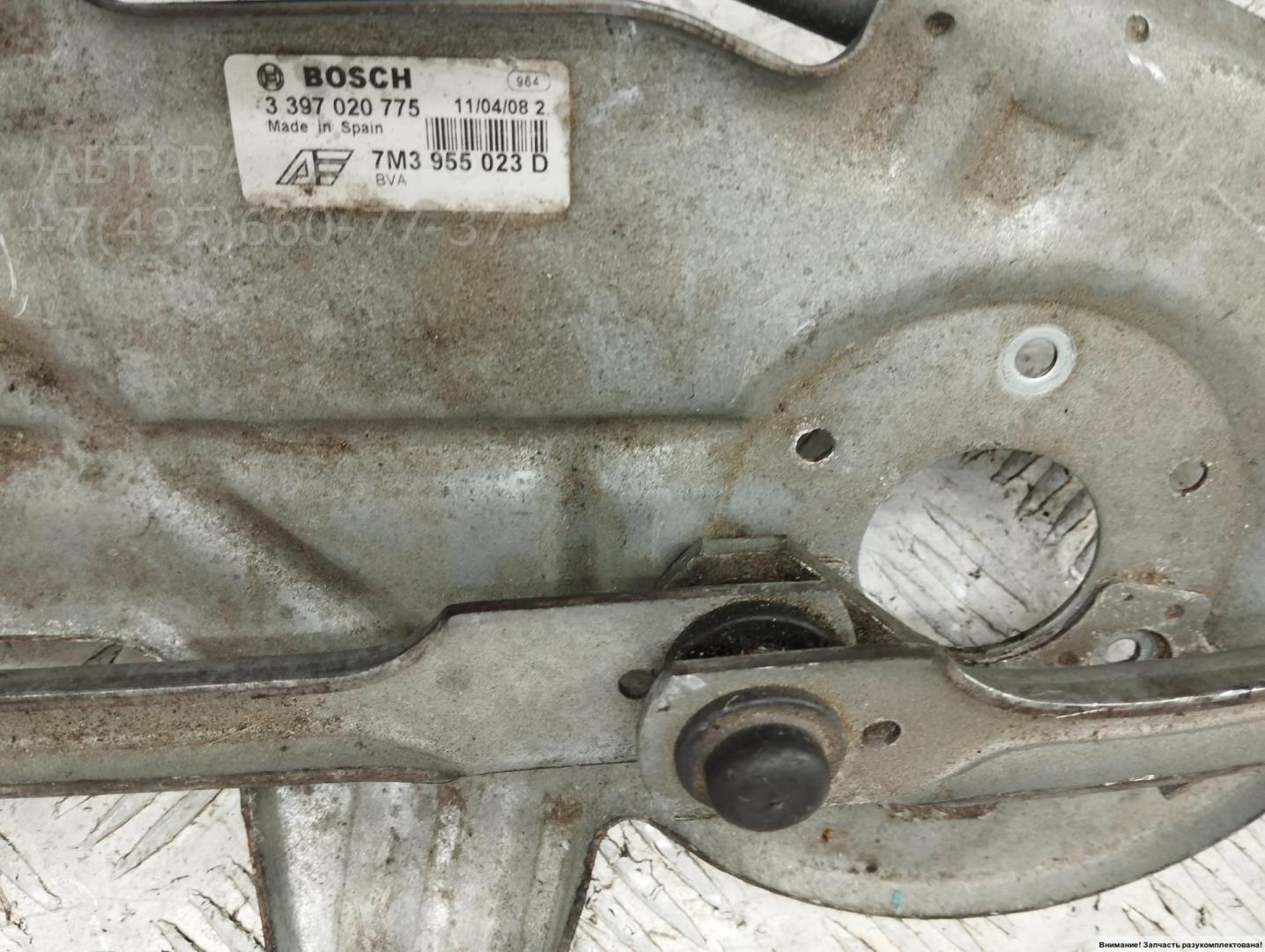 Моторчик стеклоочистителя передний