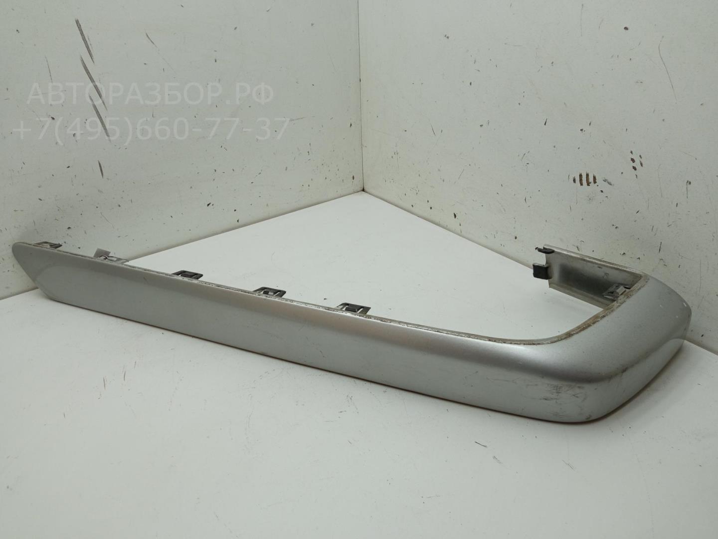 Молдинг заднего бампера левый