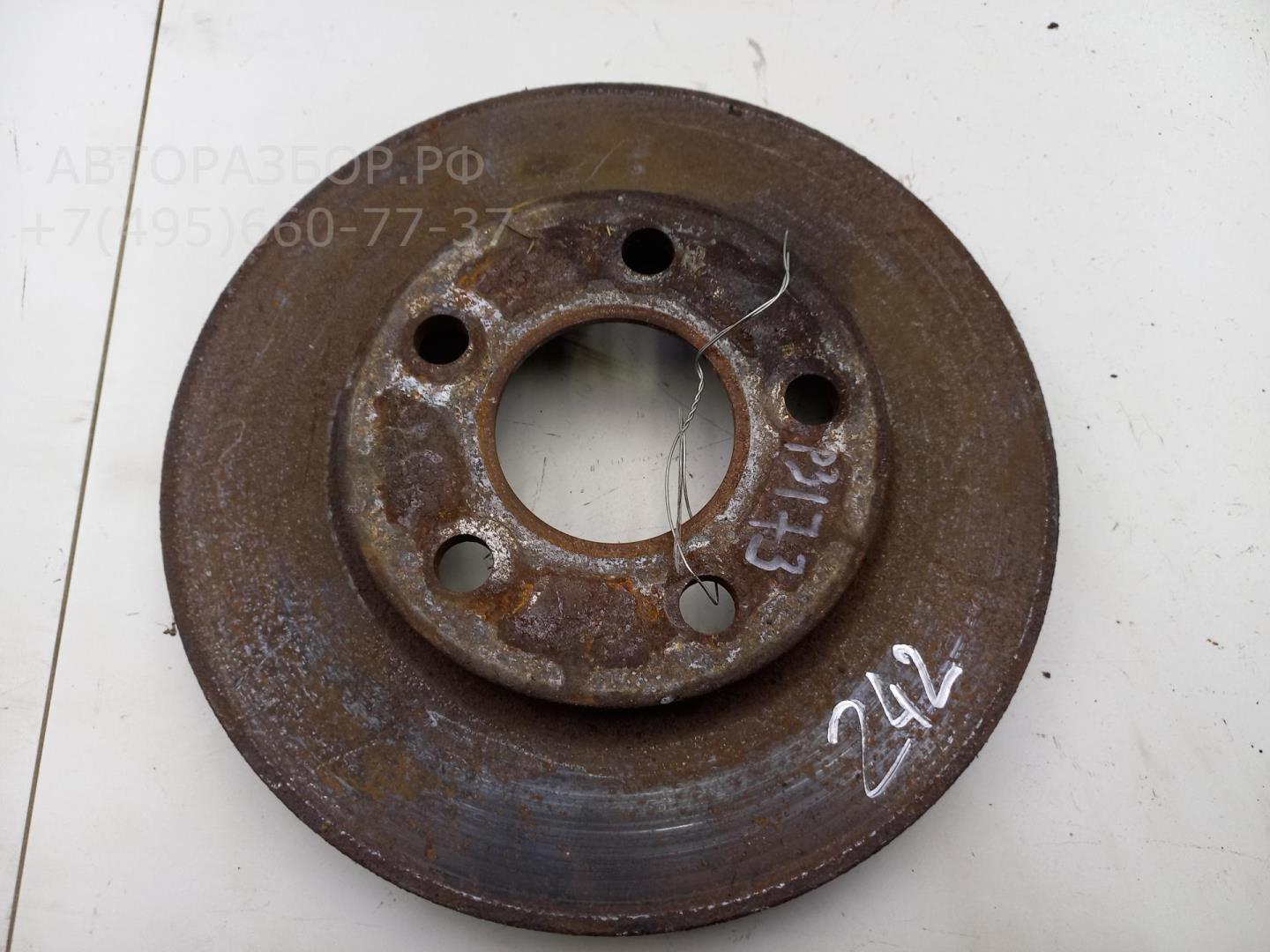 Диск тормозной передний вентилируемый