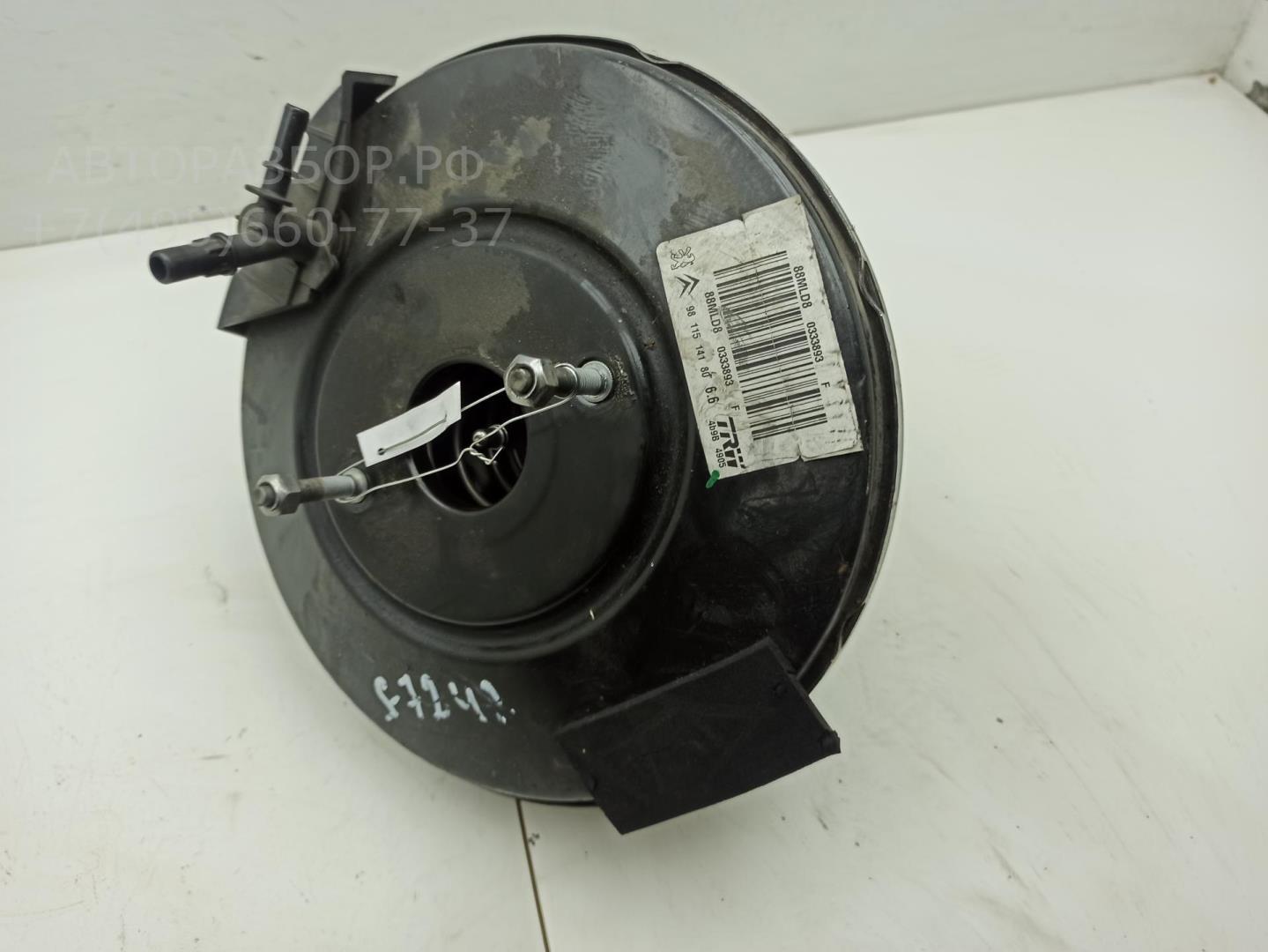 Усилитель тормозов вакуумный