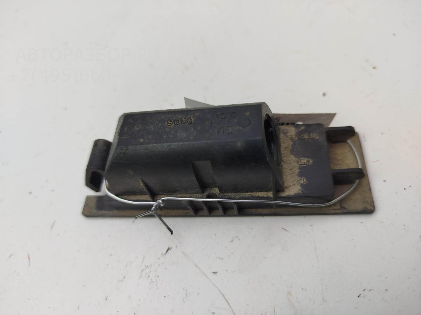 Фонарь подсветки номера