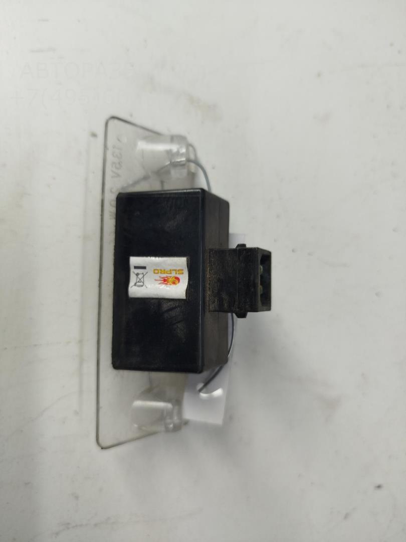 Накладка переднего бампера под номер