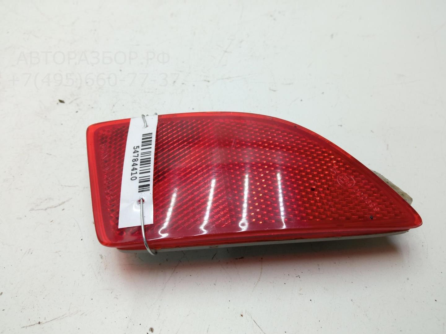 Отражатель в бампер задний правый