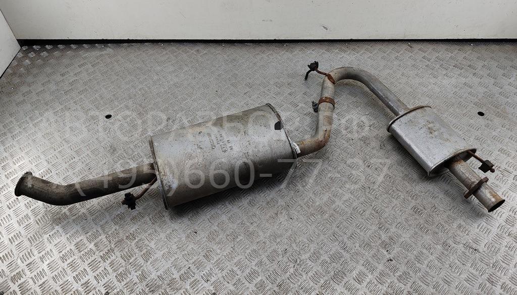 Глушитель задняя часть