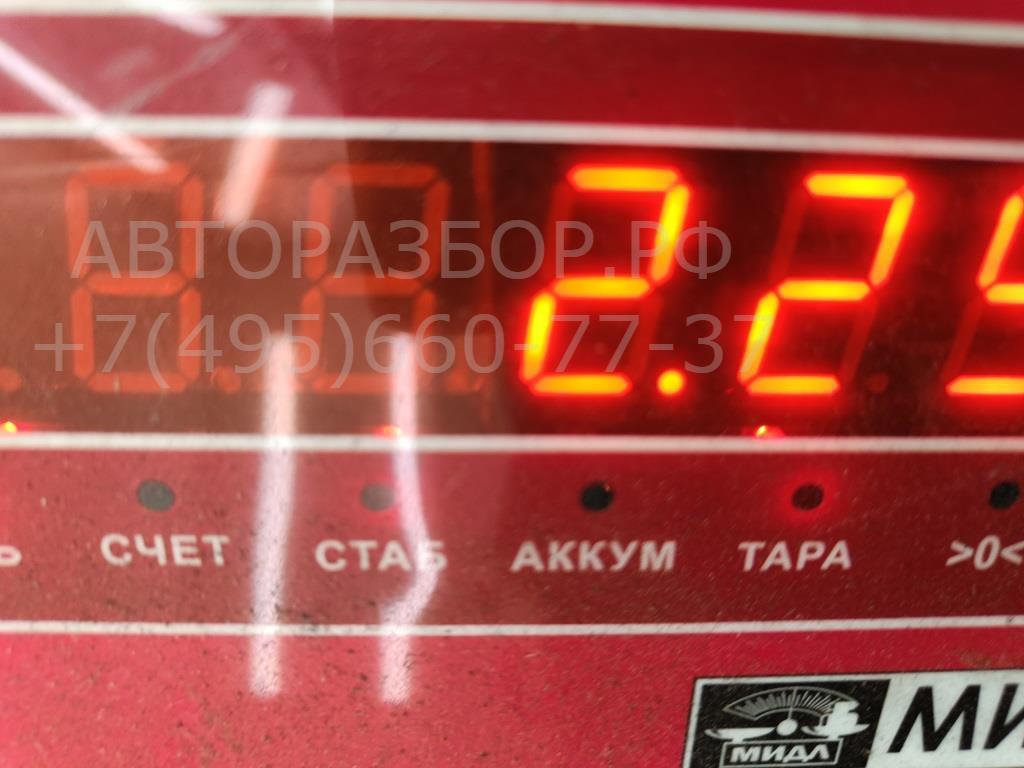 Накладка переднего бампера под номер