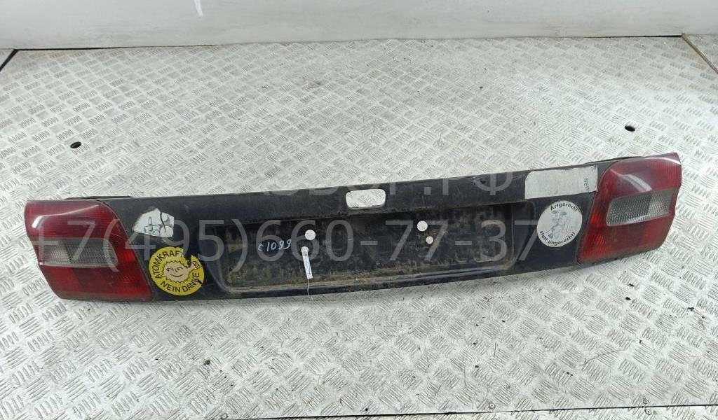 Накладка переднего бампера под номер