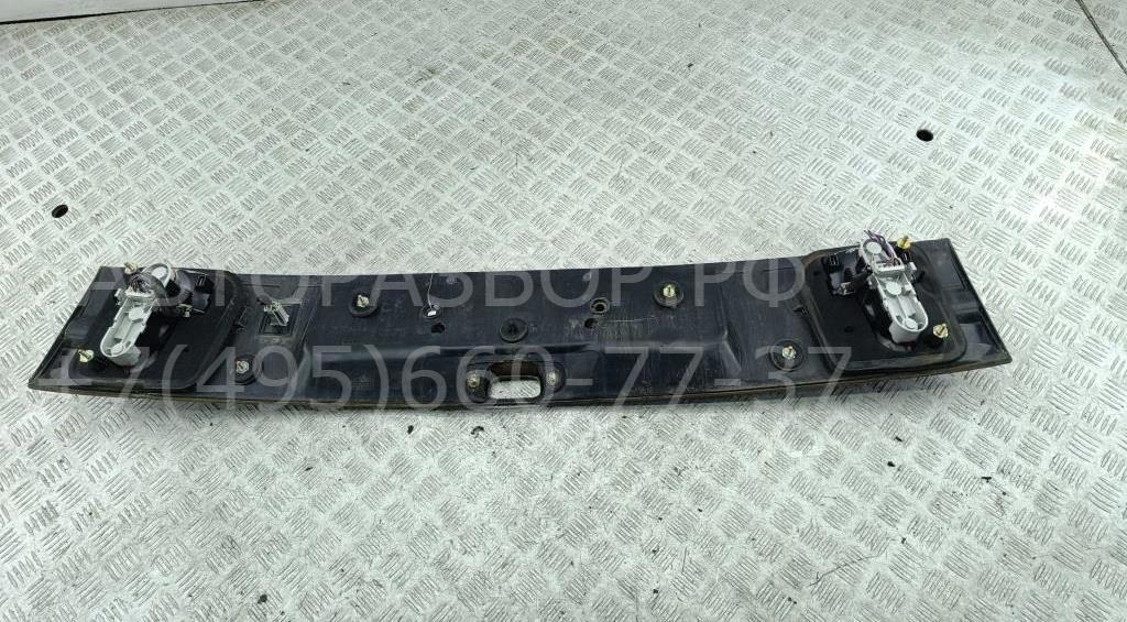 Накладка переднего бампера под номер