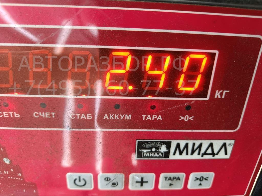 Накладка переднего бампера под номер