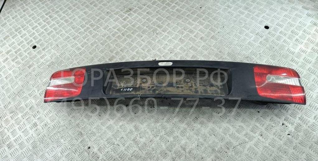 Накладка переднего бампера под номер