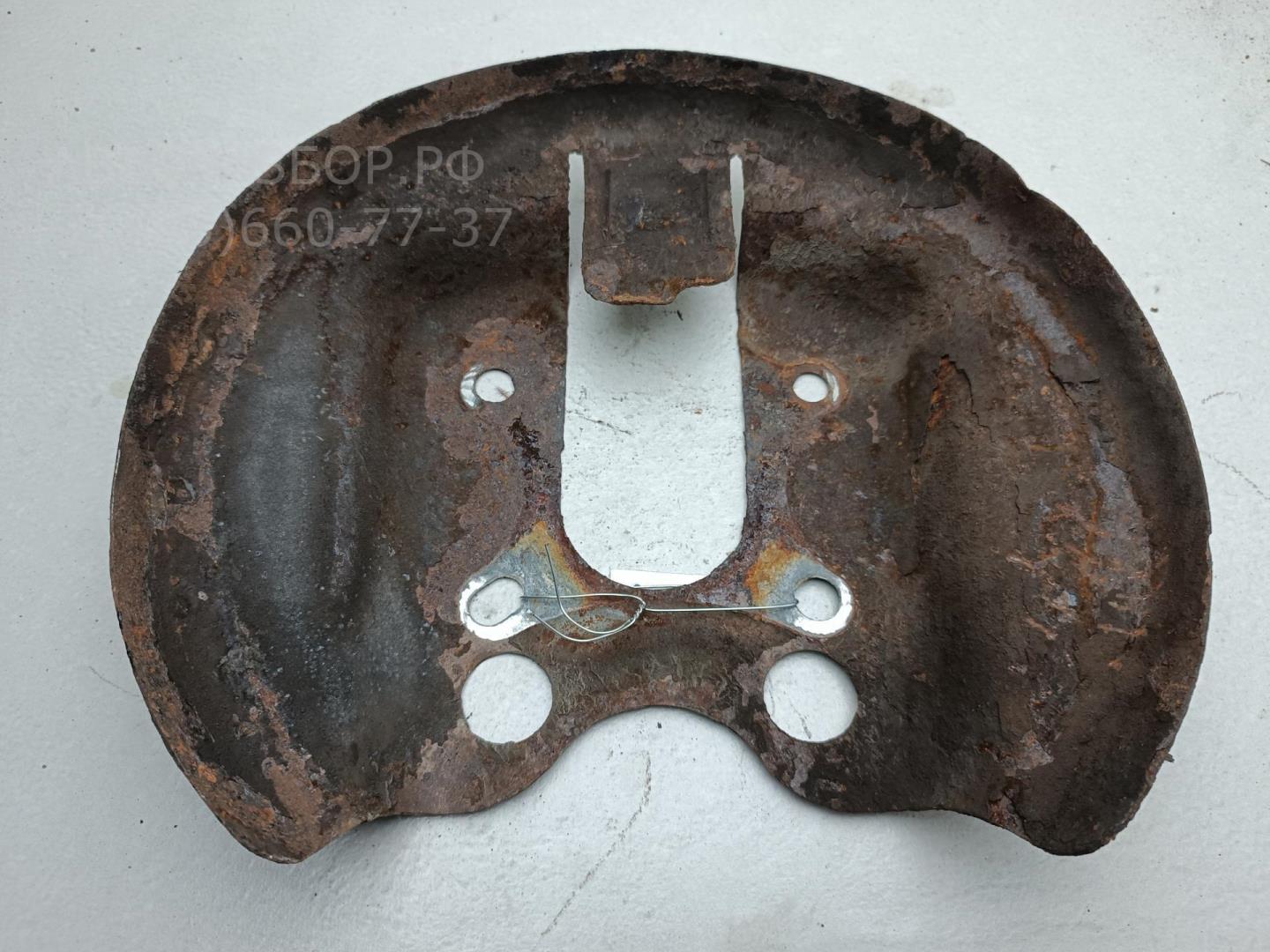 Щит опорный задний левый