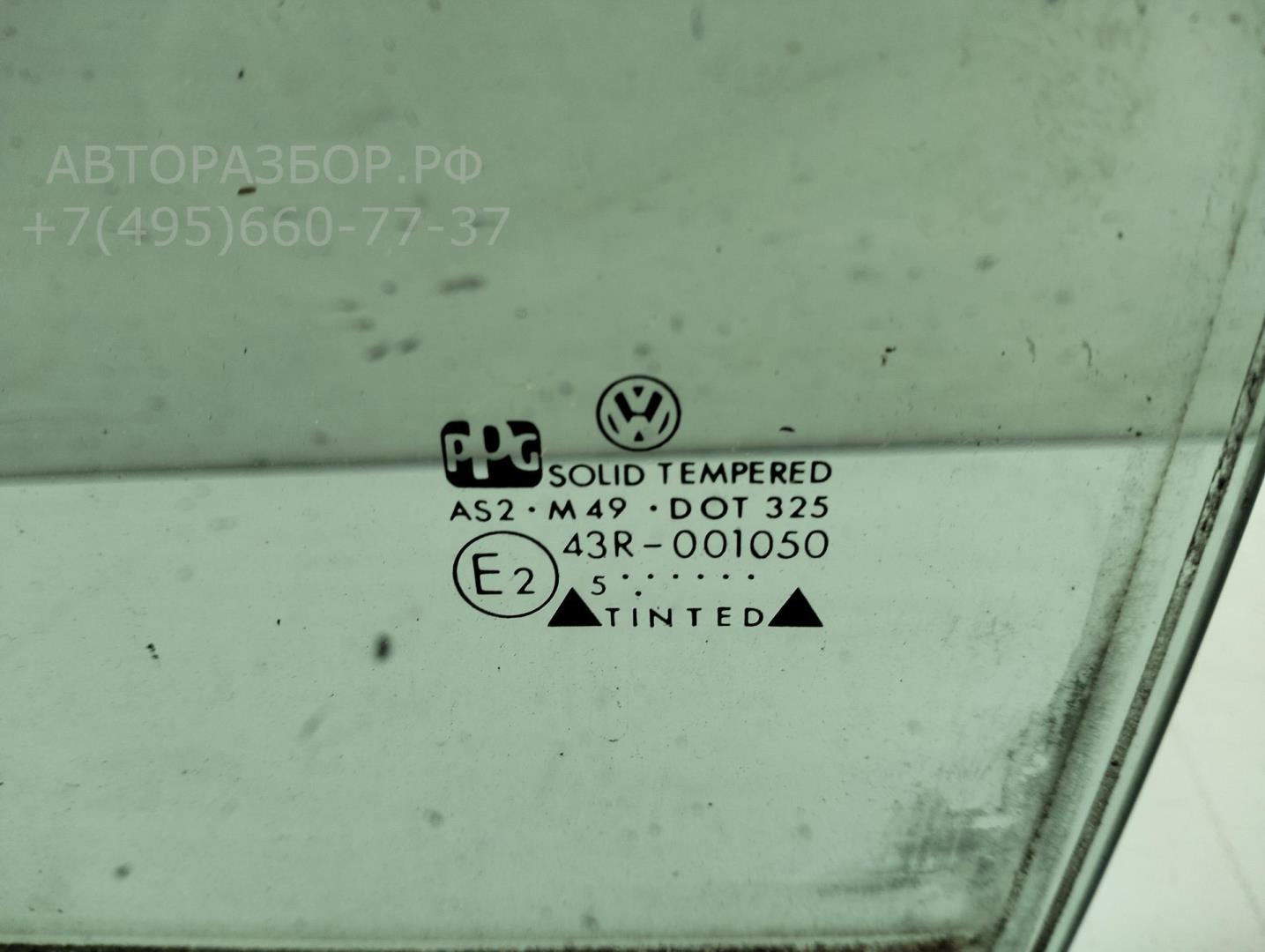 Стекло двери задней левой