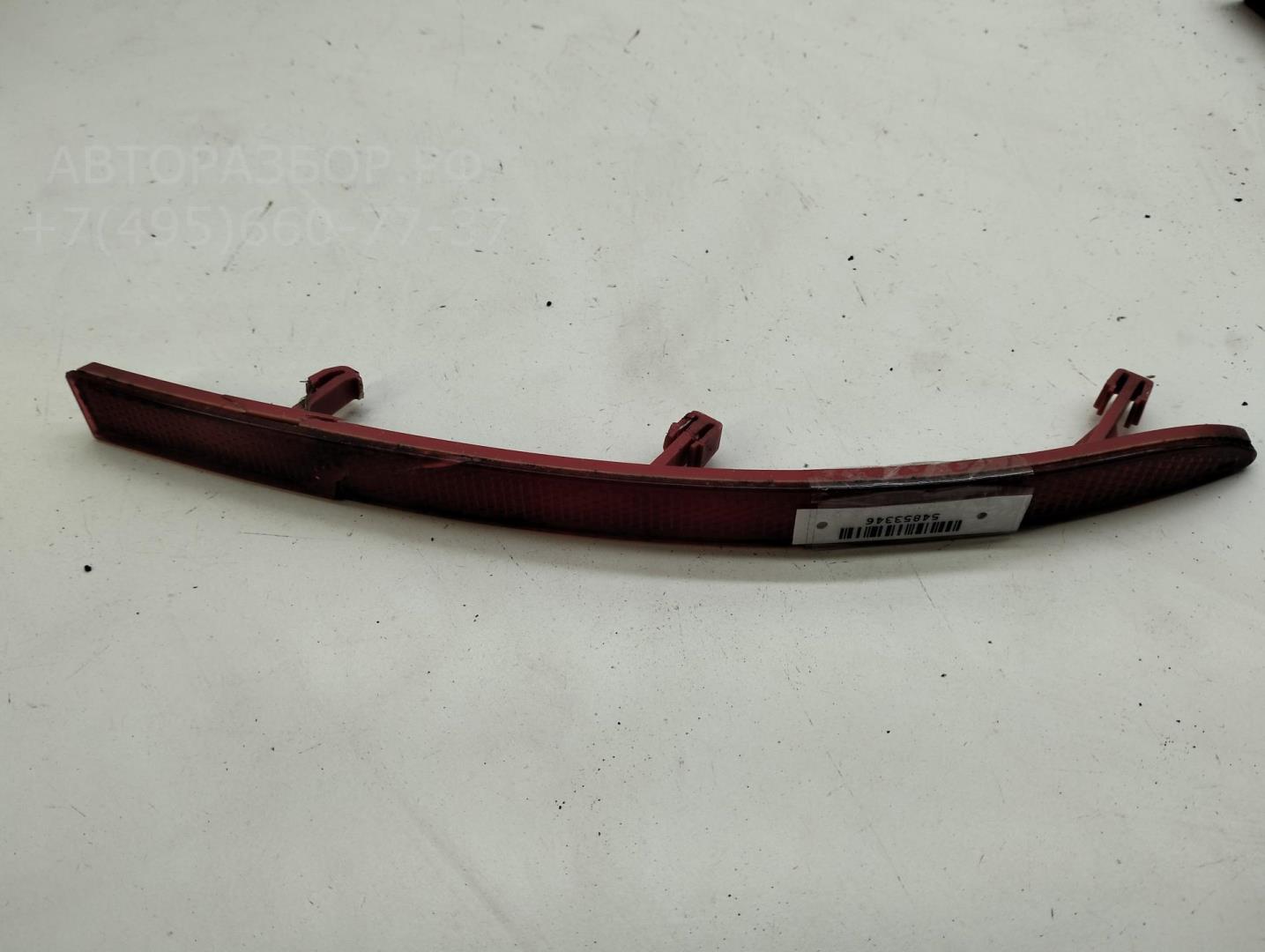 Отражатель в бампер задний левый