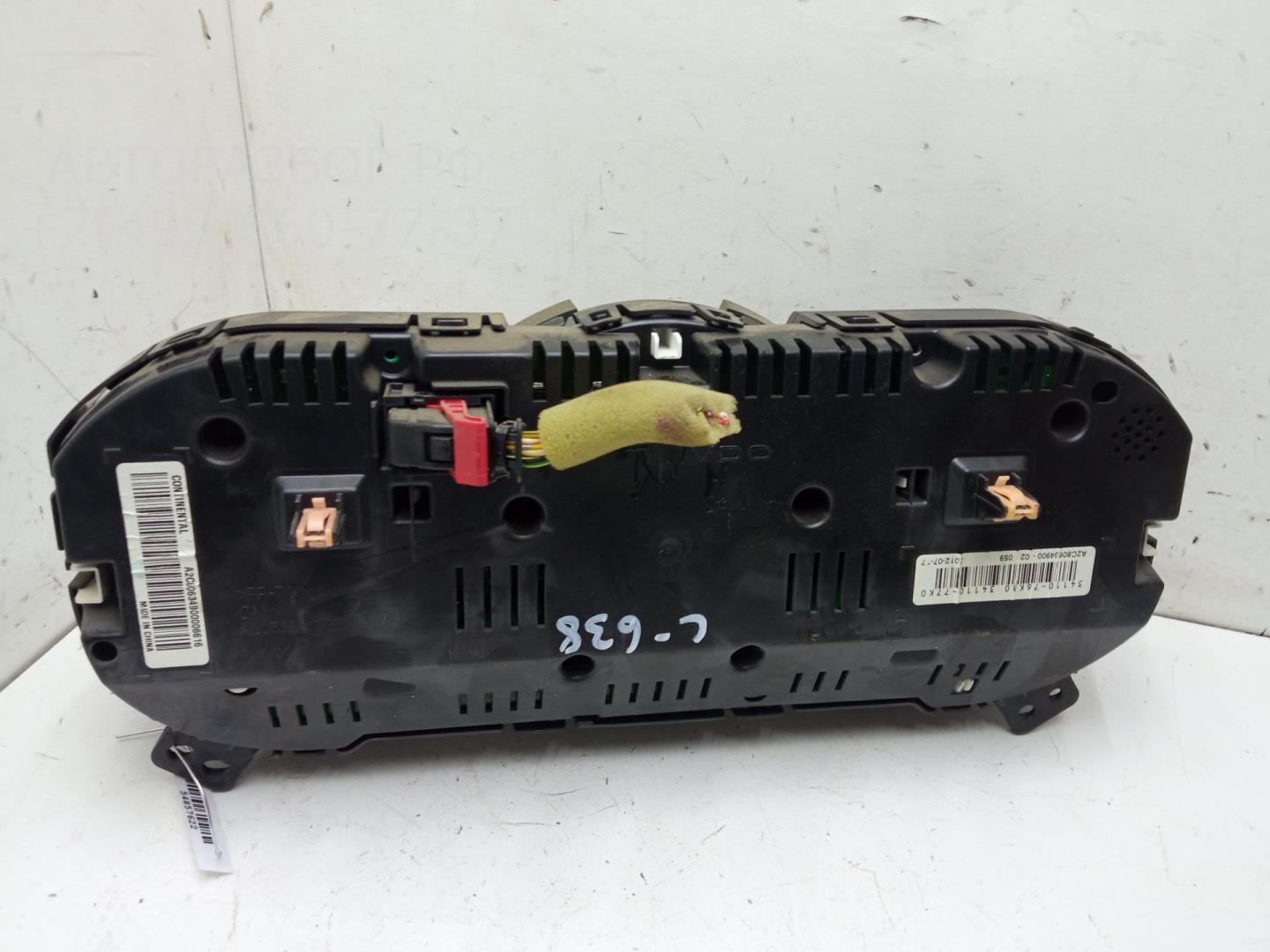 Панель приборов