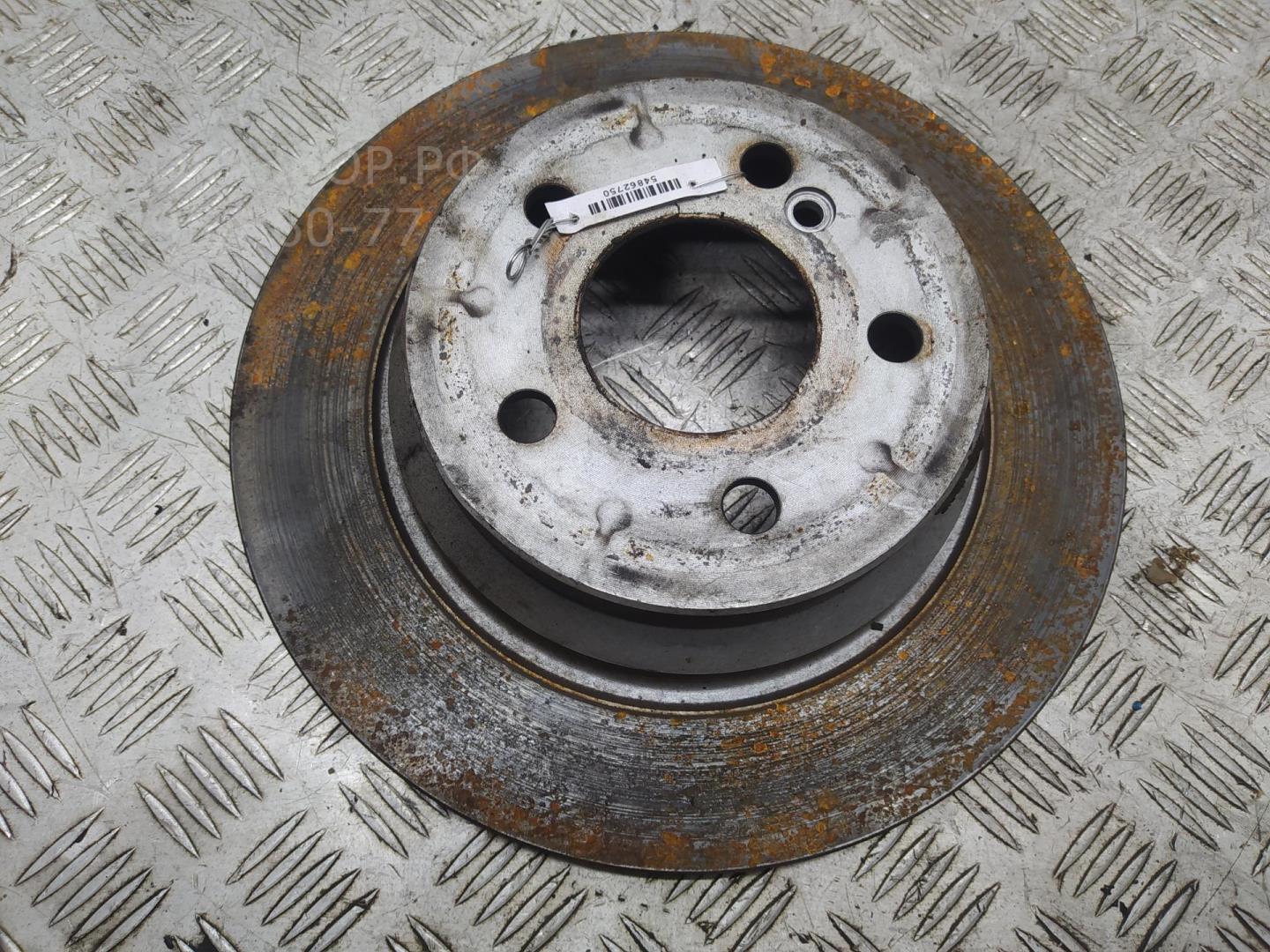 Диск тормозной задний