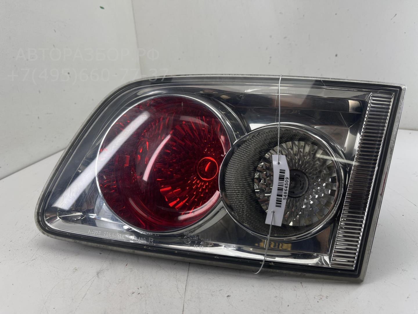 Фонарь задний внутренний правый