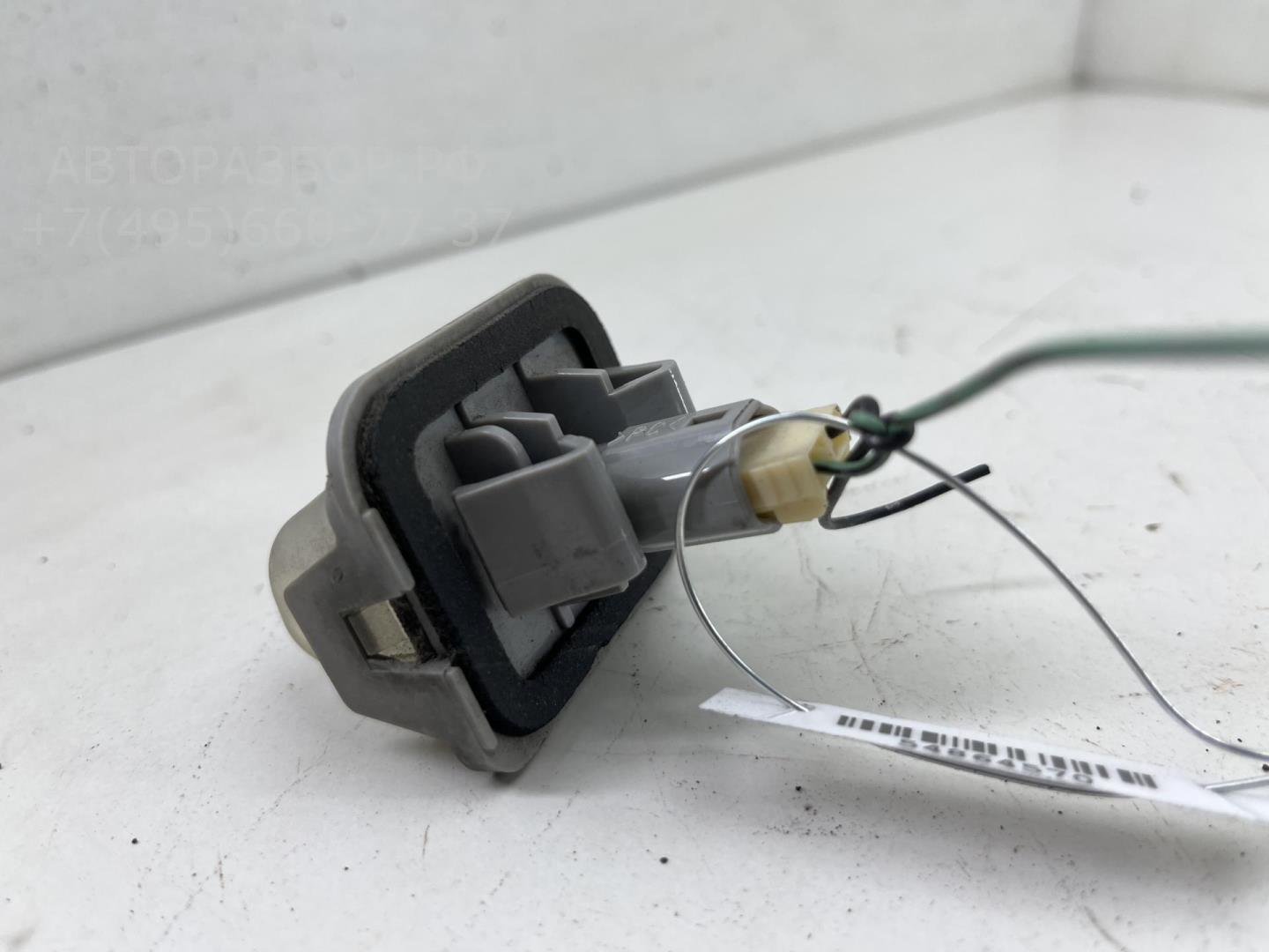 Фонарь подсветки номера