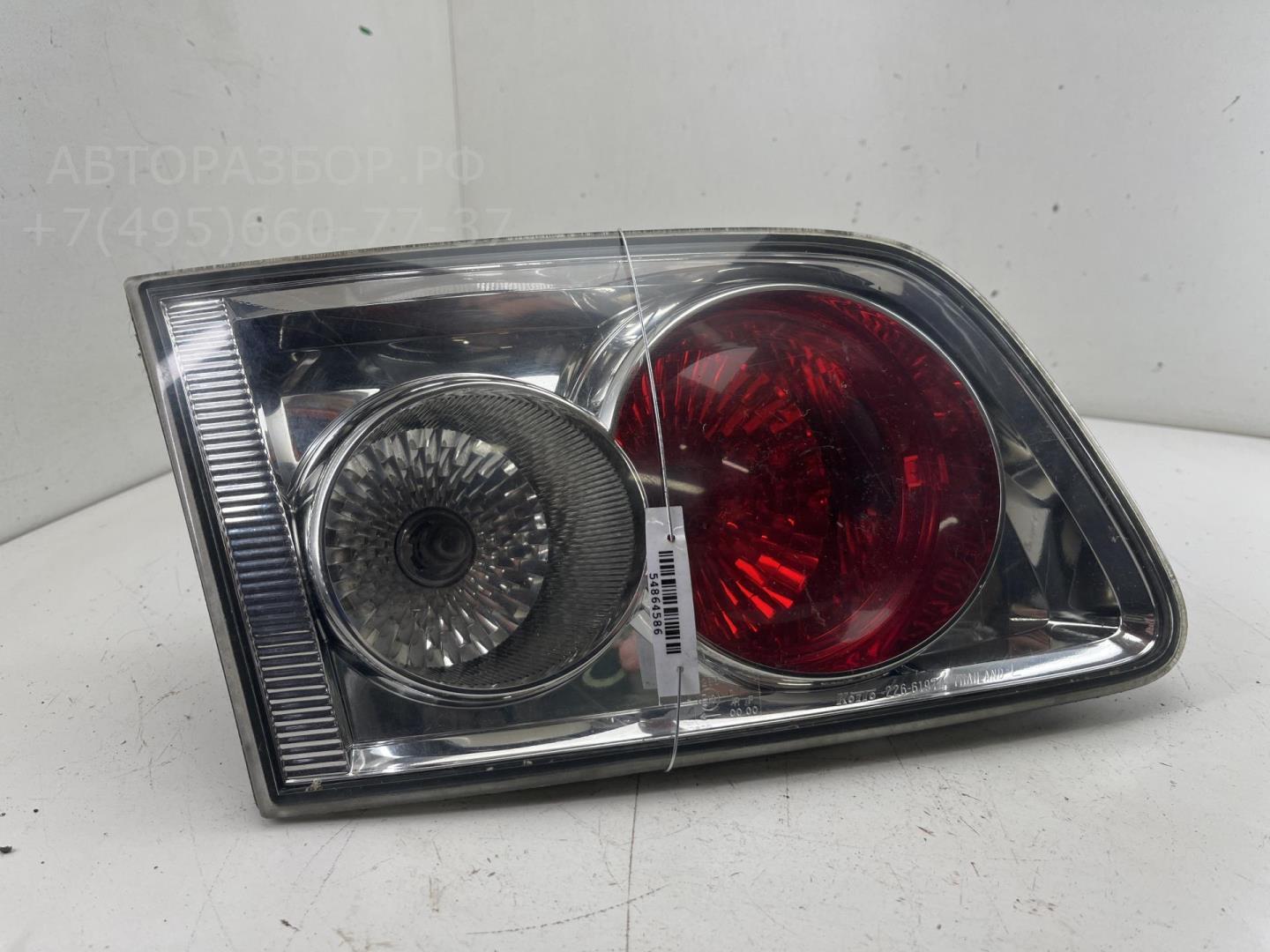 Фонарь задний внутренний левый