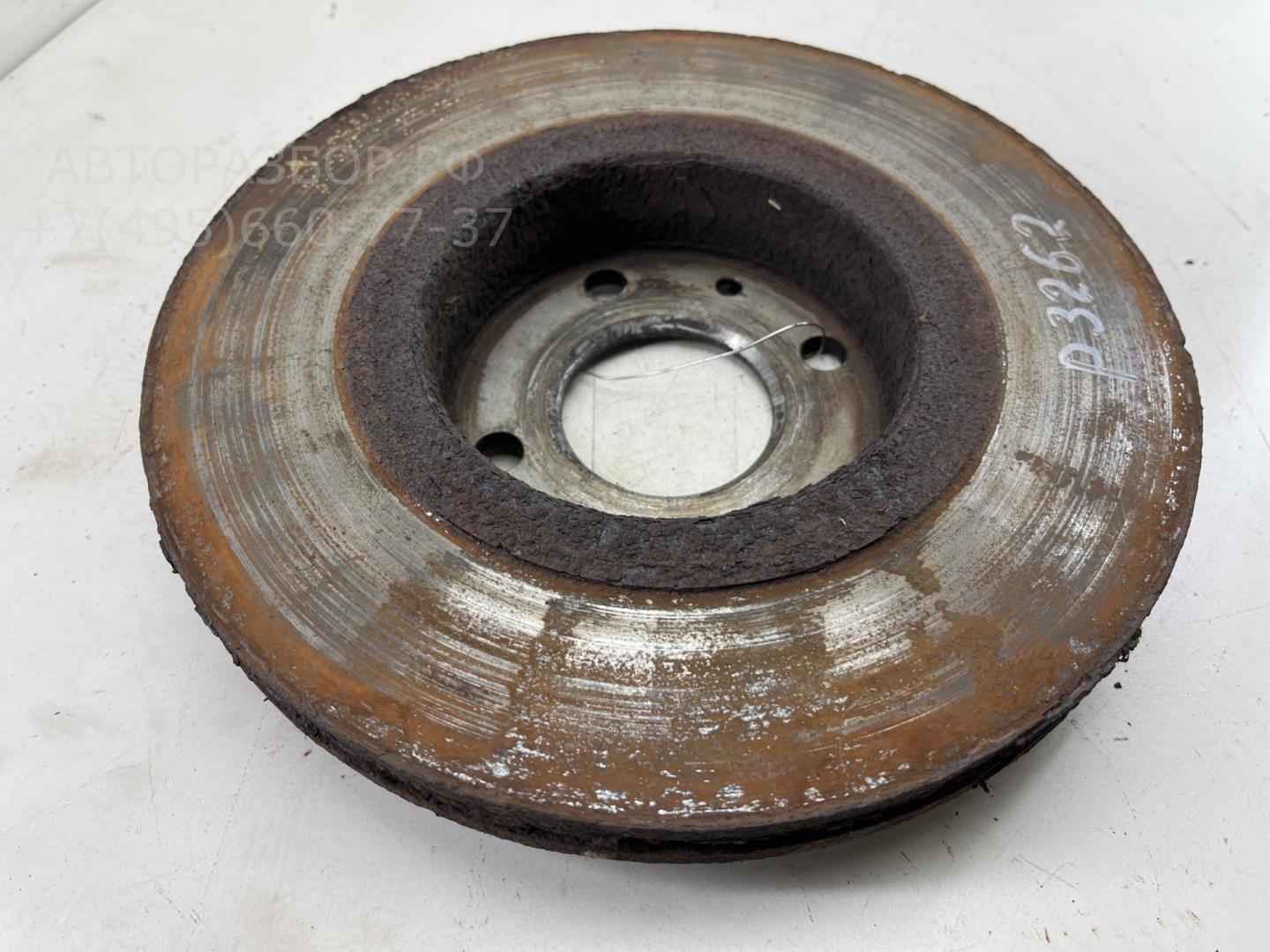 Диск тормозной передний вентилируемый