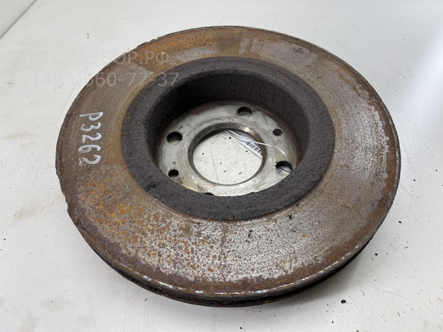 Диск тормозной передний вентилируемый