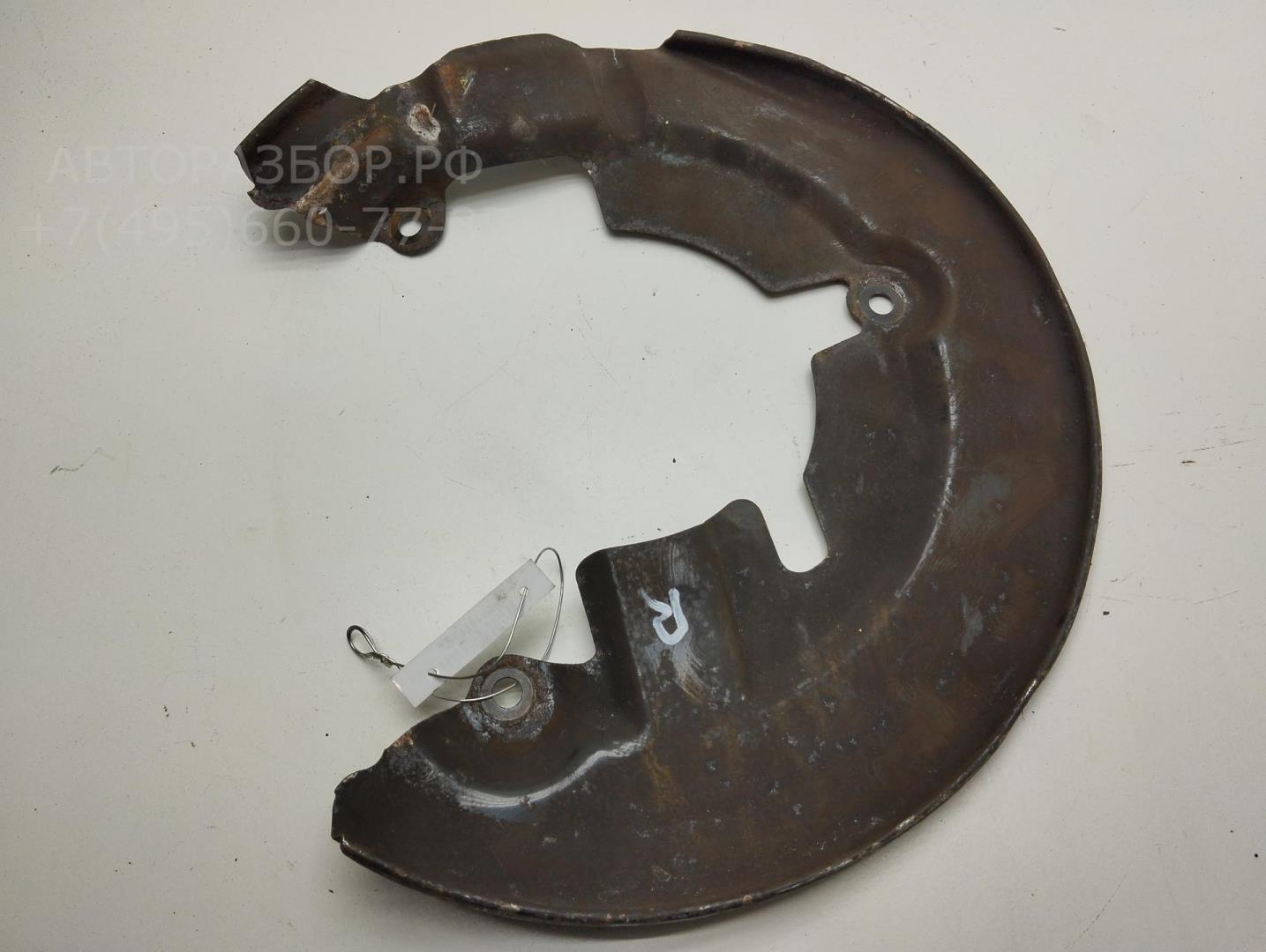 Щит опорный передний правый