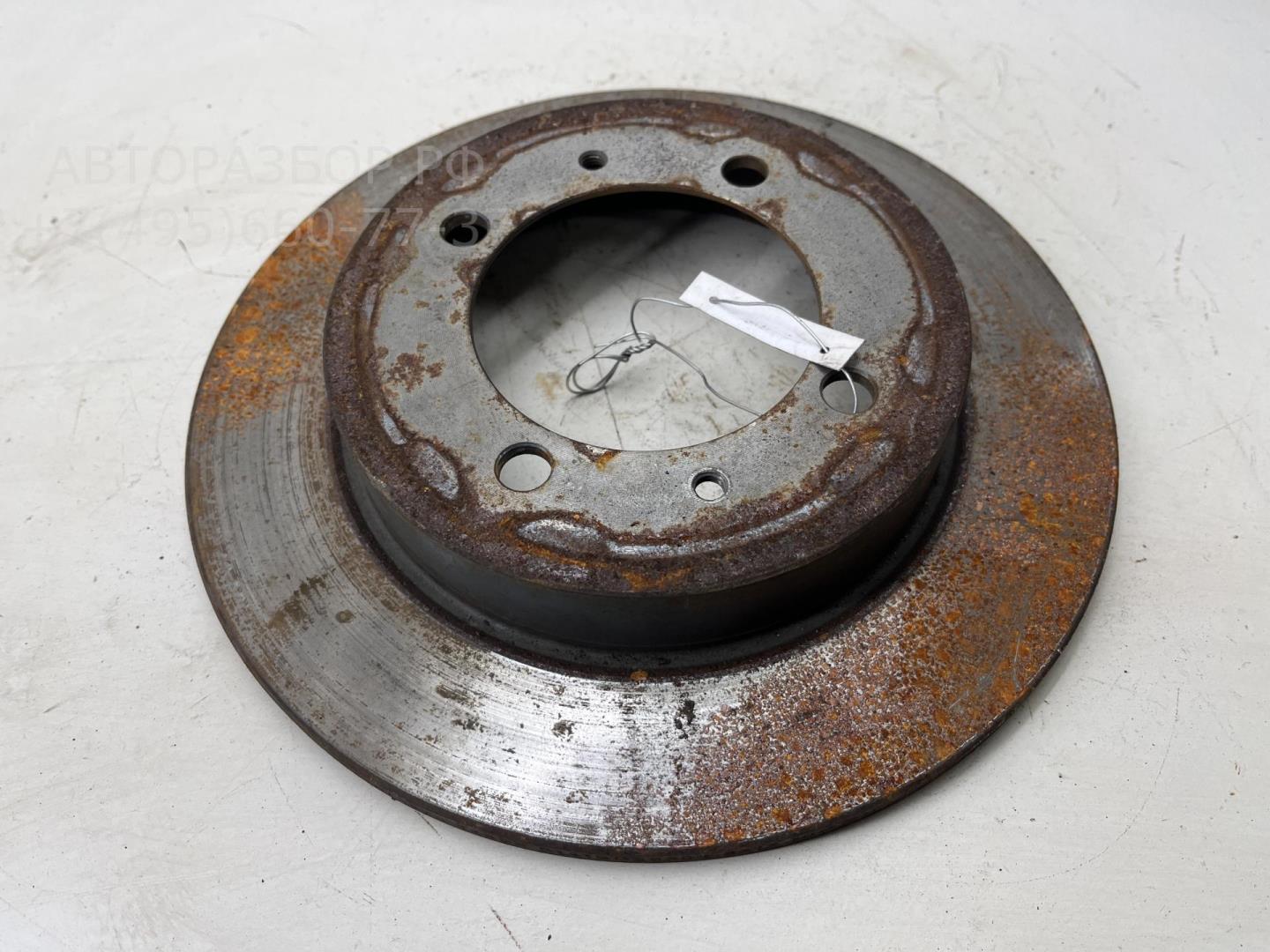 Диск тормозной задний