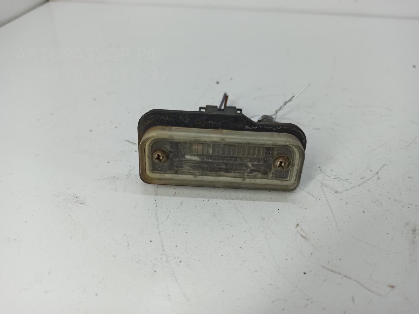 Фонарь подсветки номера